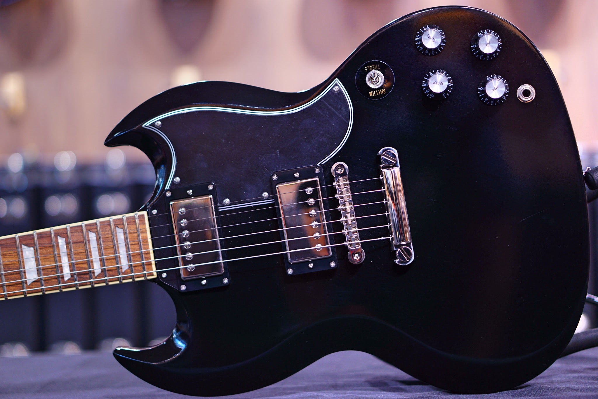 ESP Edwards E-SG-120LT2 black ED9840224 - HIENDGUITAR EDWARDS GUITAR