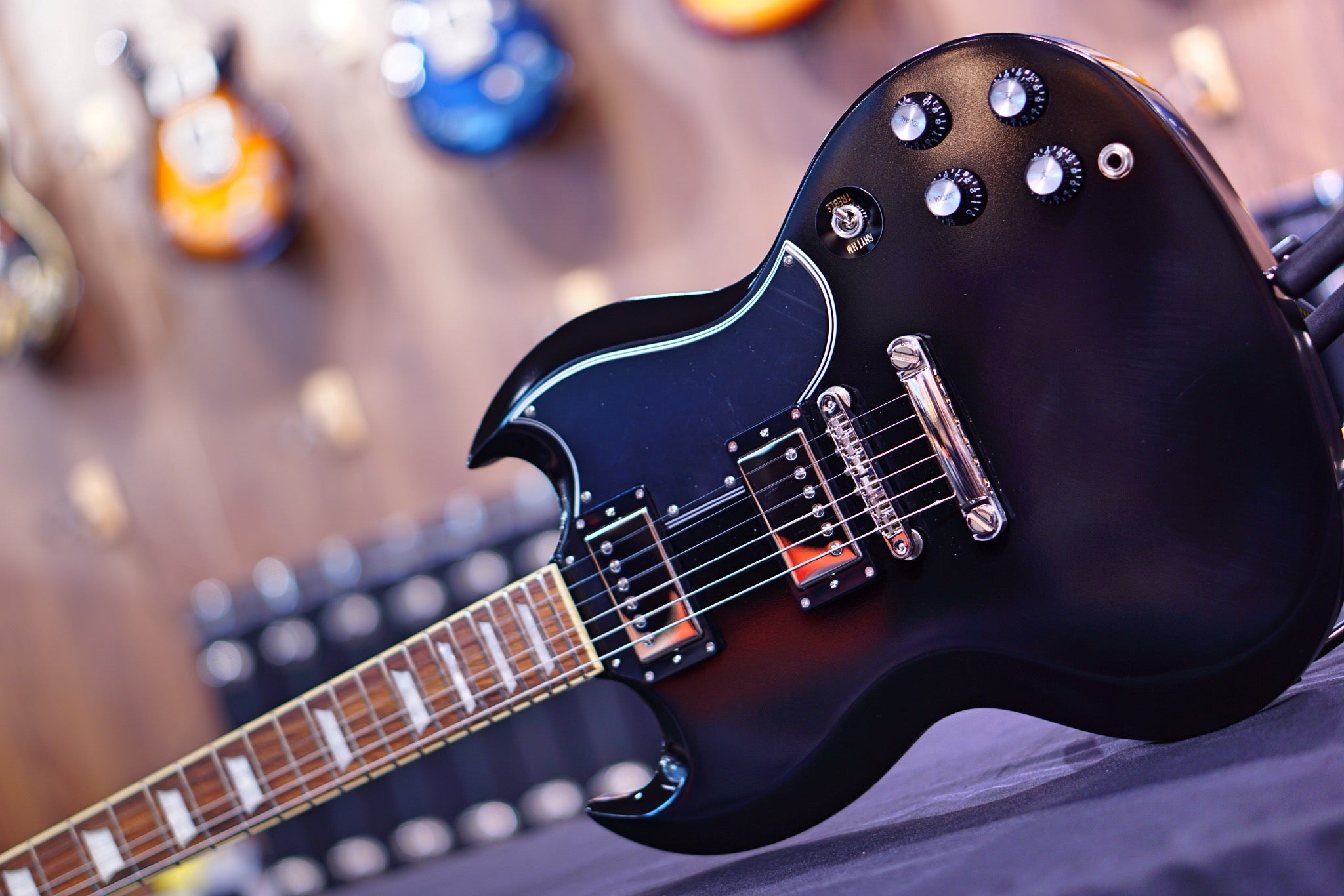 ESP Edwards E-SG-120LT2 black ED9840224 - HIENDGUITAR EDWARDS GUITAR