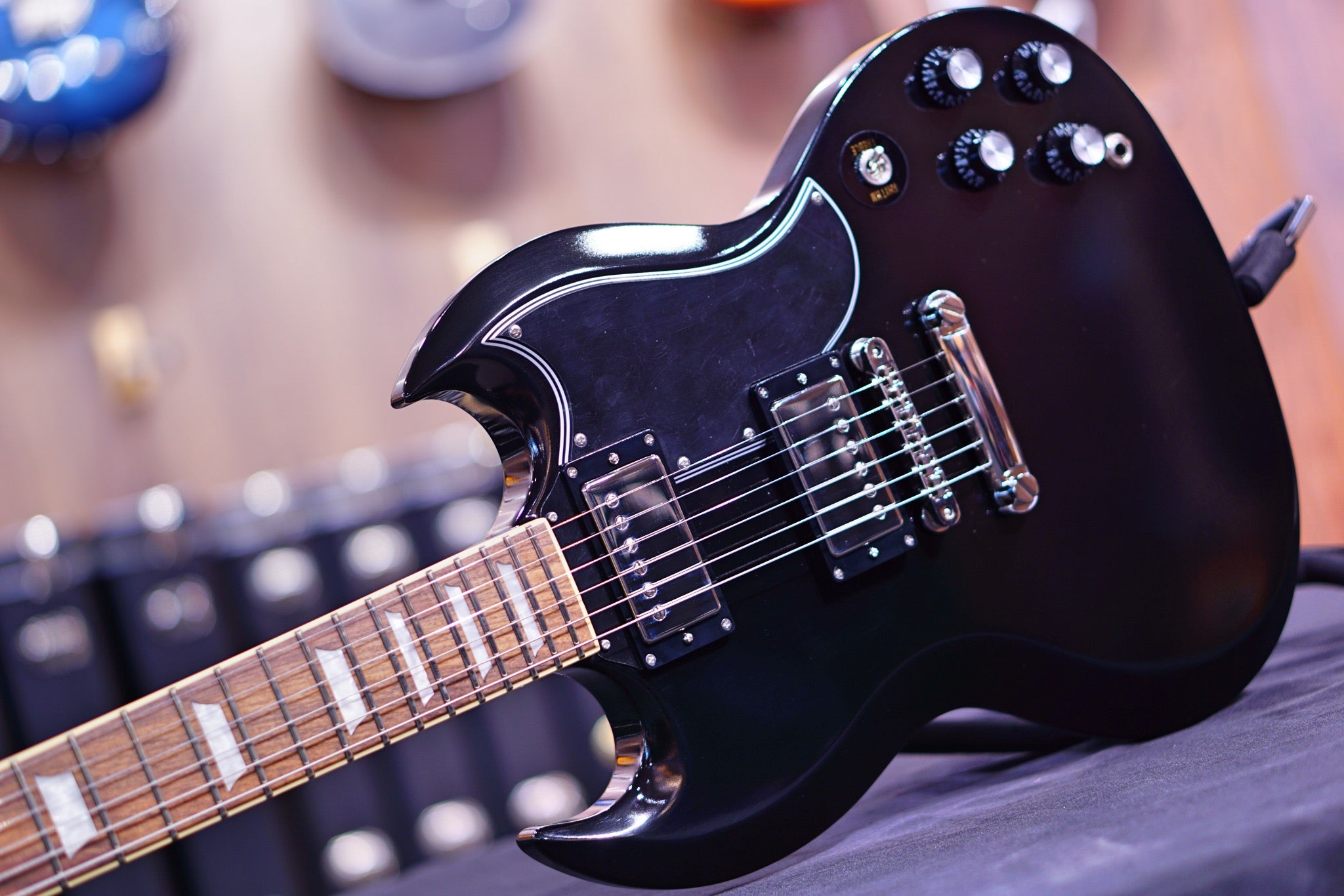 ESP Edwards E-SG-120LT2 black ED9840224 - HIENDGUITAR EDWARDS GUITAR