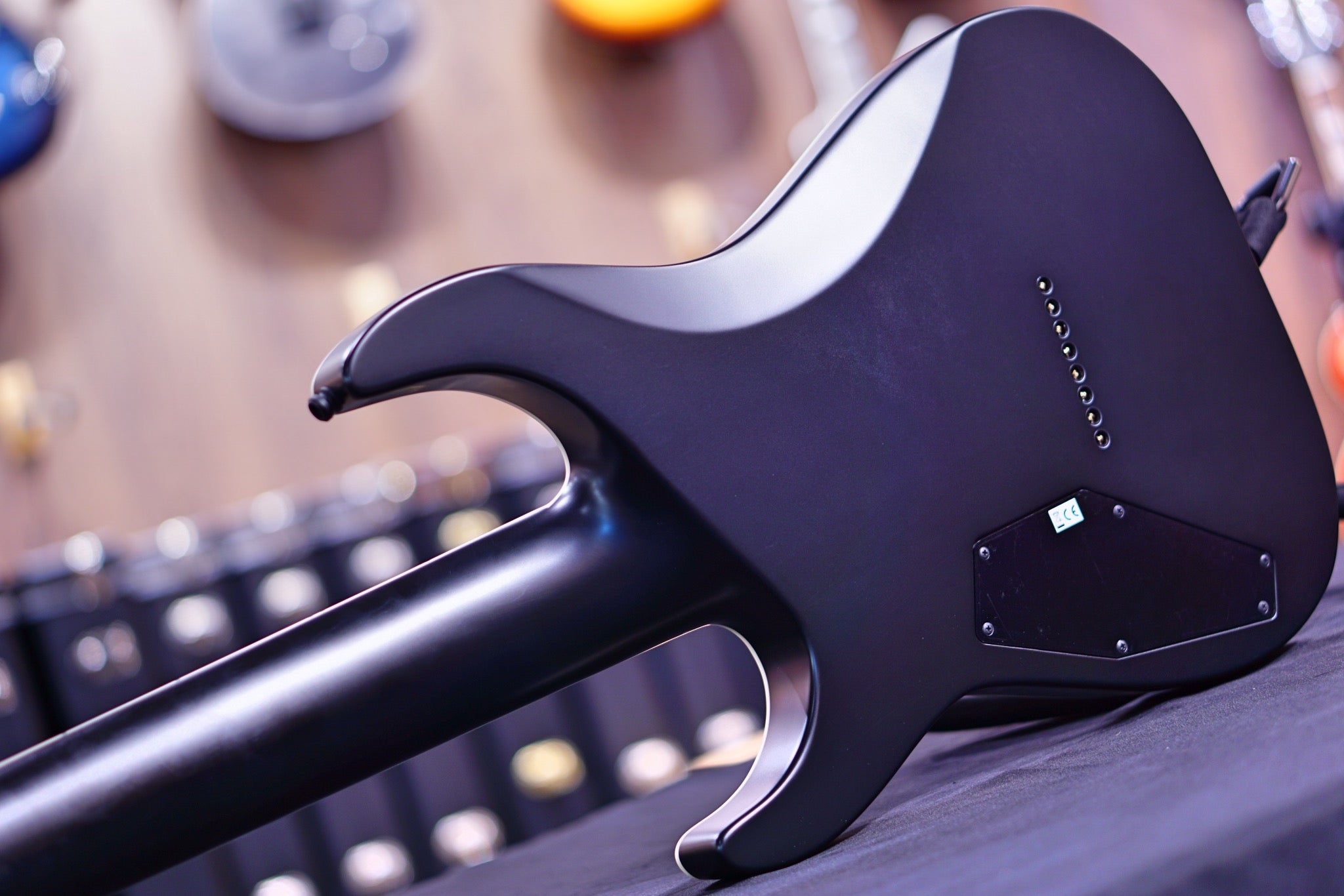 ESP Edwards E-HR8-FR black ED2210633 - HIENDGUITAR EDWARDS GUITAR