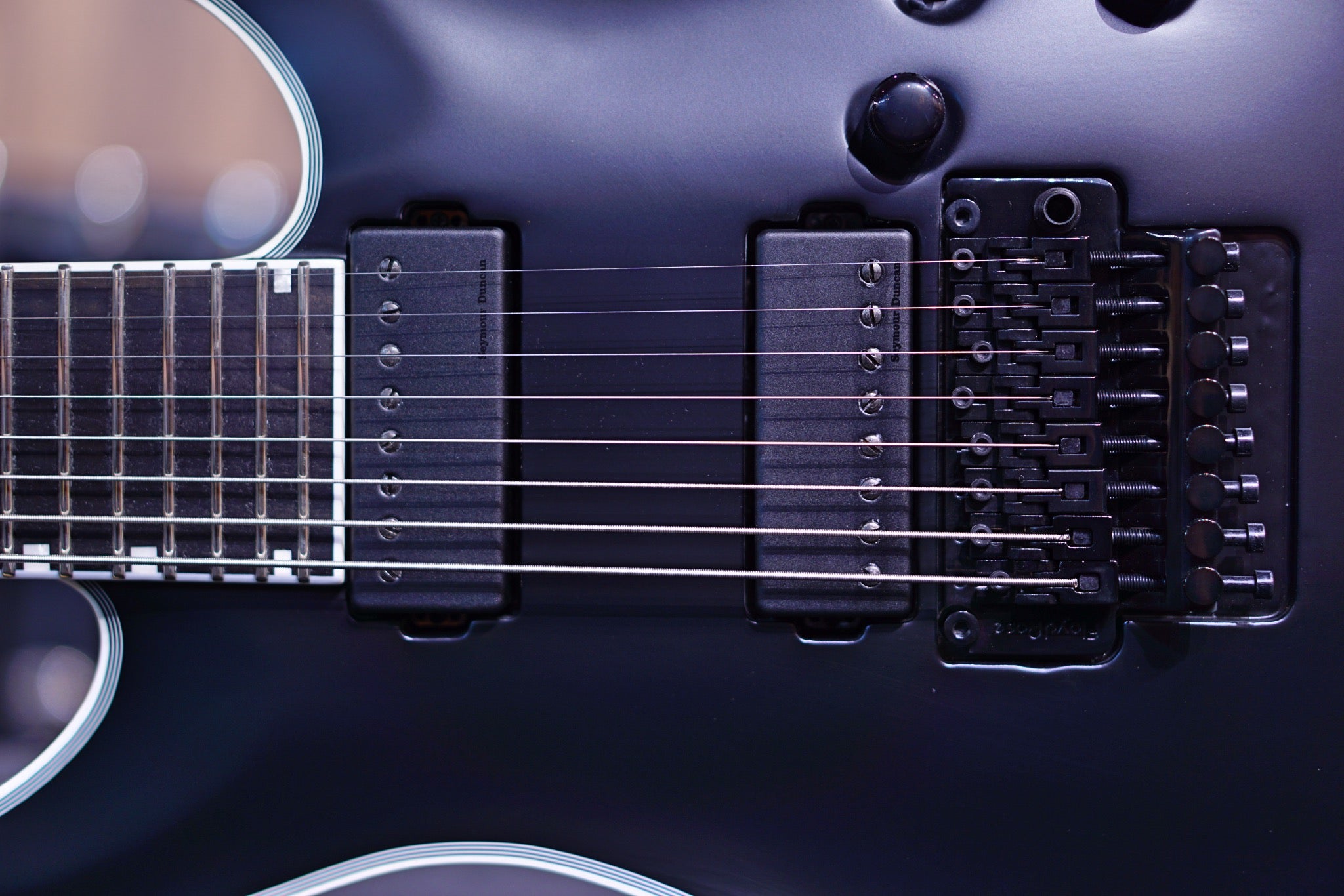 ESP Edwards E-HR8-FR black ED2210639 - HIENDGUITAR EDWARDS GUITAR