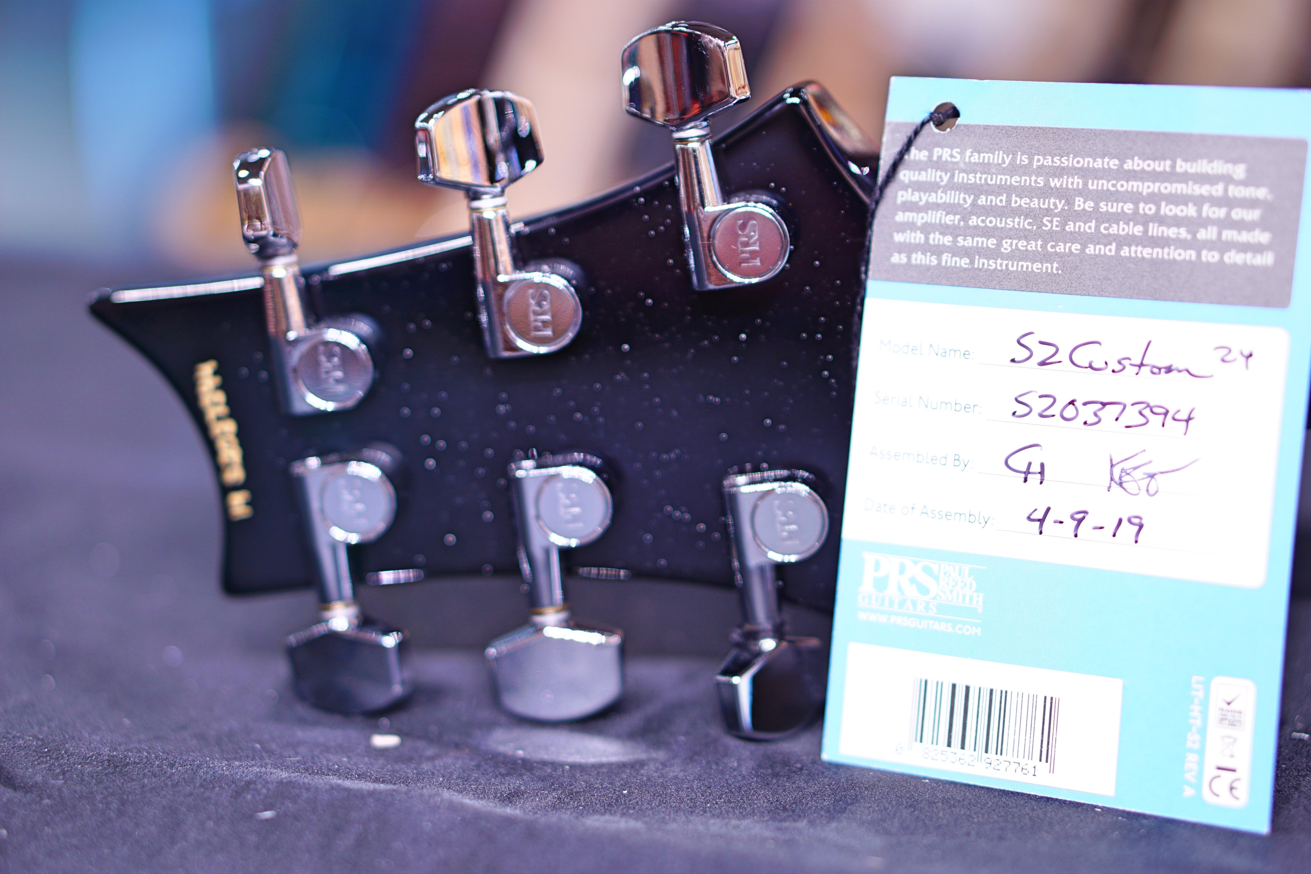 PRS S2 Custom 24 tobacco sunburst 19 S2037394 - HIENDGUITAR PRS GUITAR