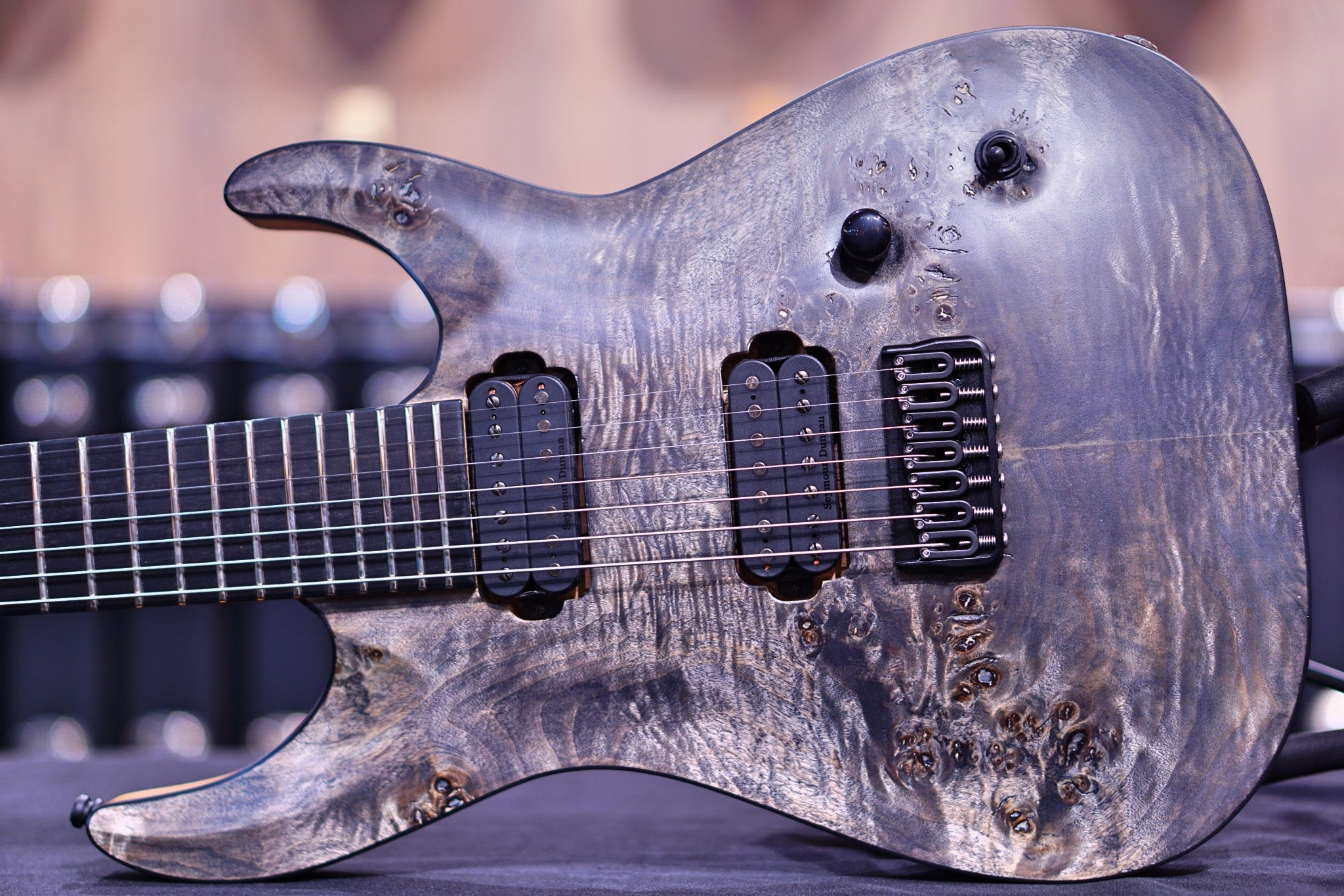 ESP Edwards E-HR7-FX/BM ash black ED6780224 - HIENDGUITAR EDWARDS GUITAR