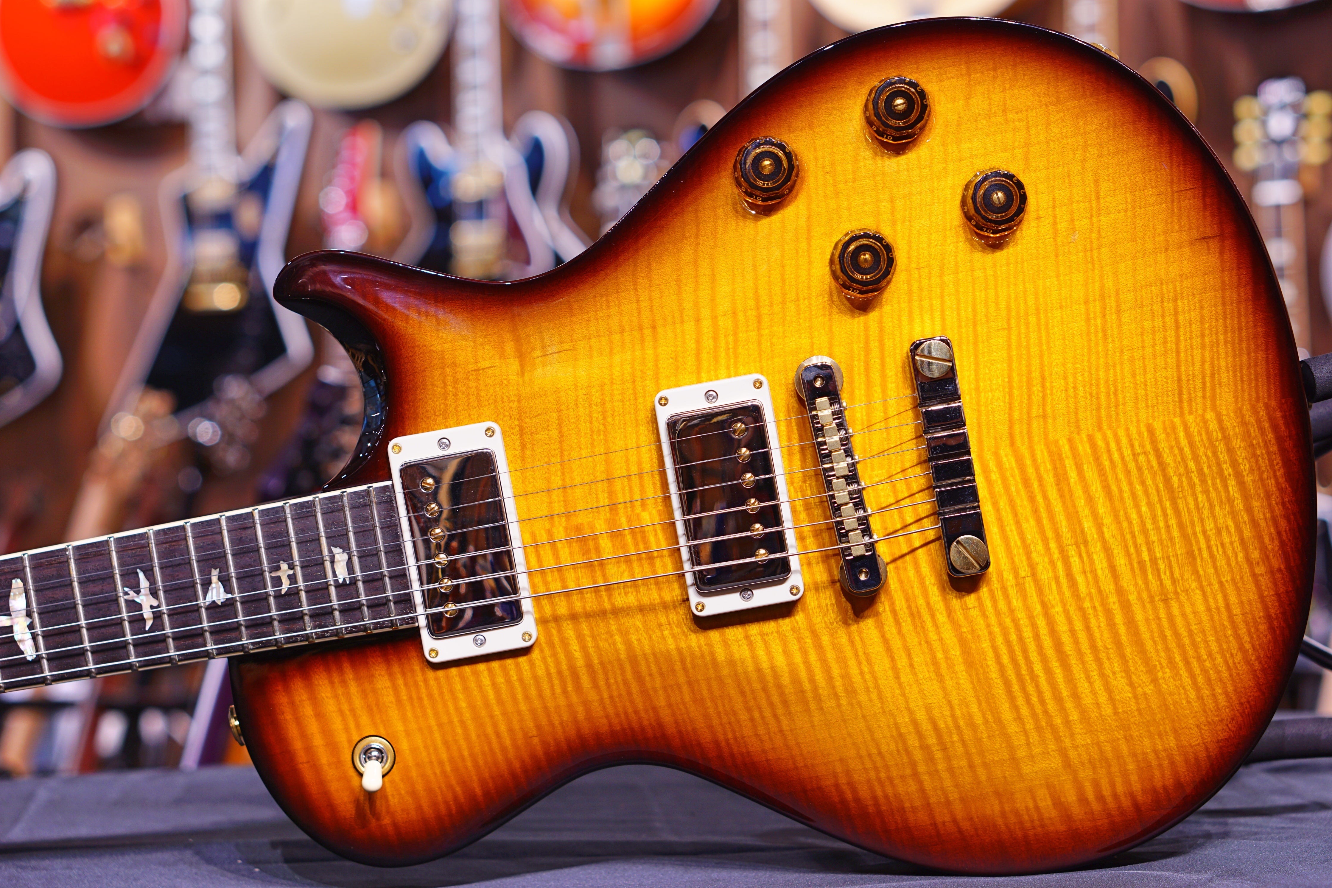 PRS McCarty 594 Singlecut 10-Top Tobacco Wrap Burst 190271991 - HIENDGUITAR PRS GUITAR