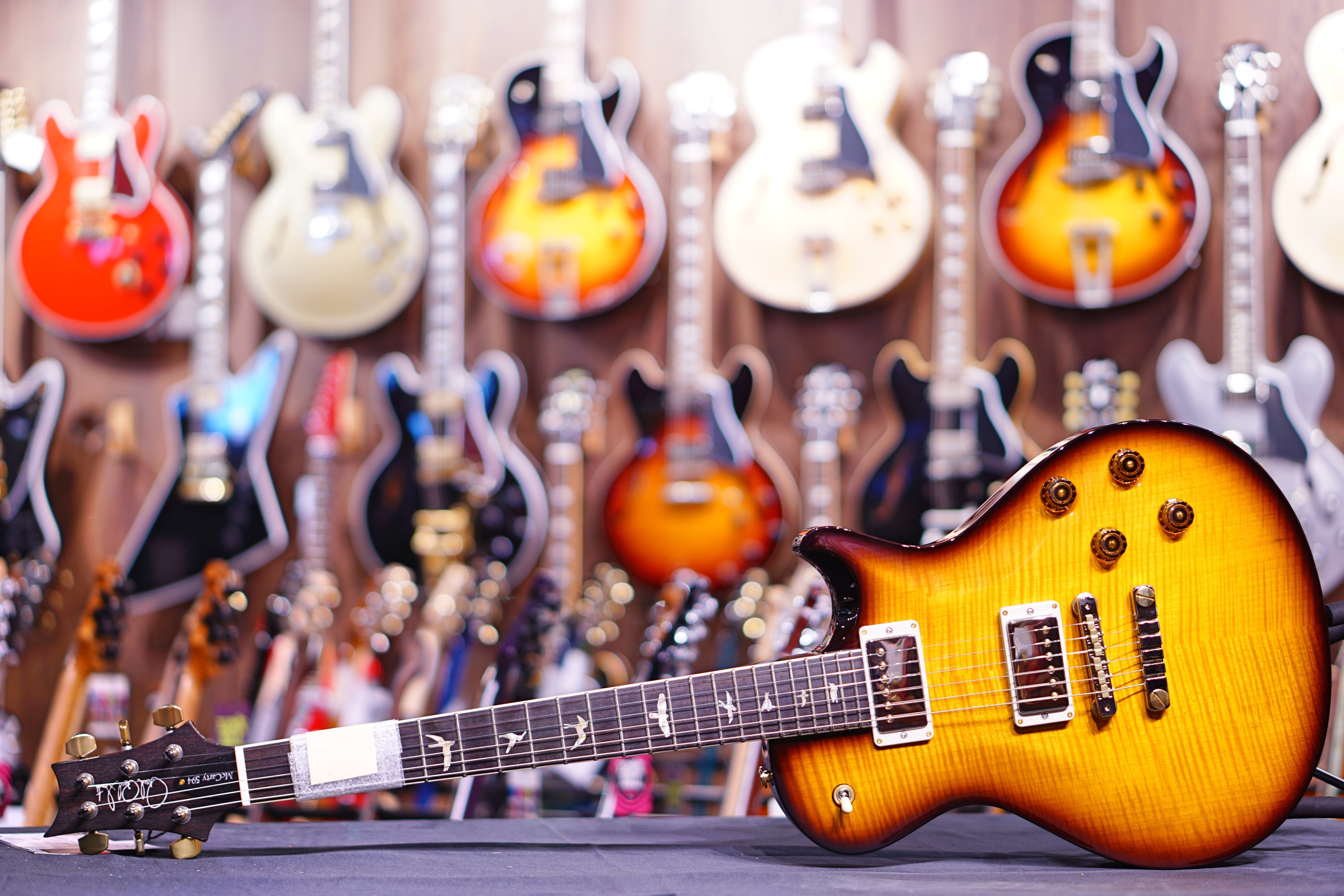 PRS McCarty 594 Singlecut 10-Top Tobacco Wrap Burst 190271991 - HIENDGUITAR PRS GUITAR