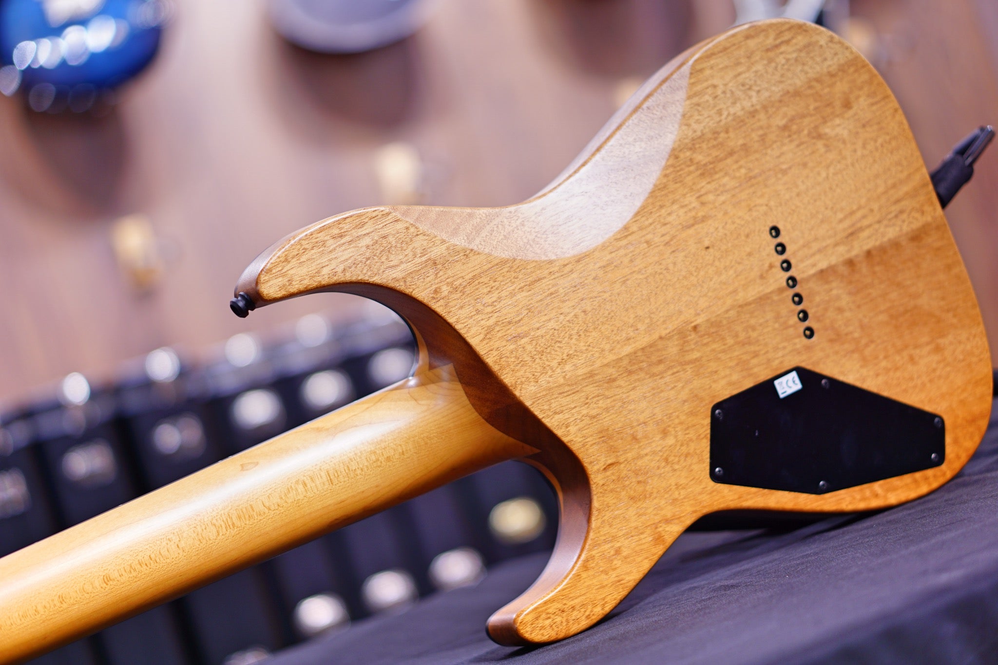 ESP Edwards E-HR7-FX/BM ash black ED6780224 - HIENDGUITAR EDWARDS GUITAR