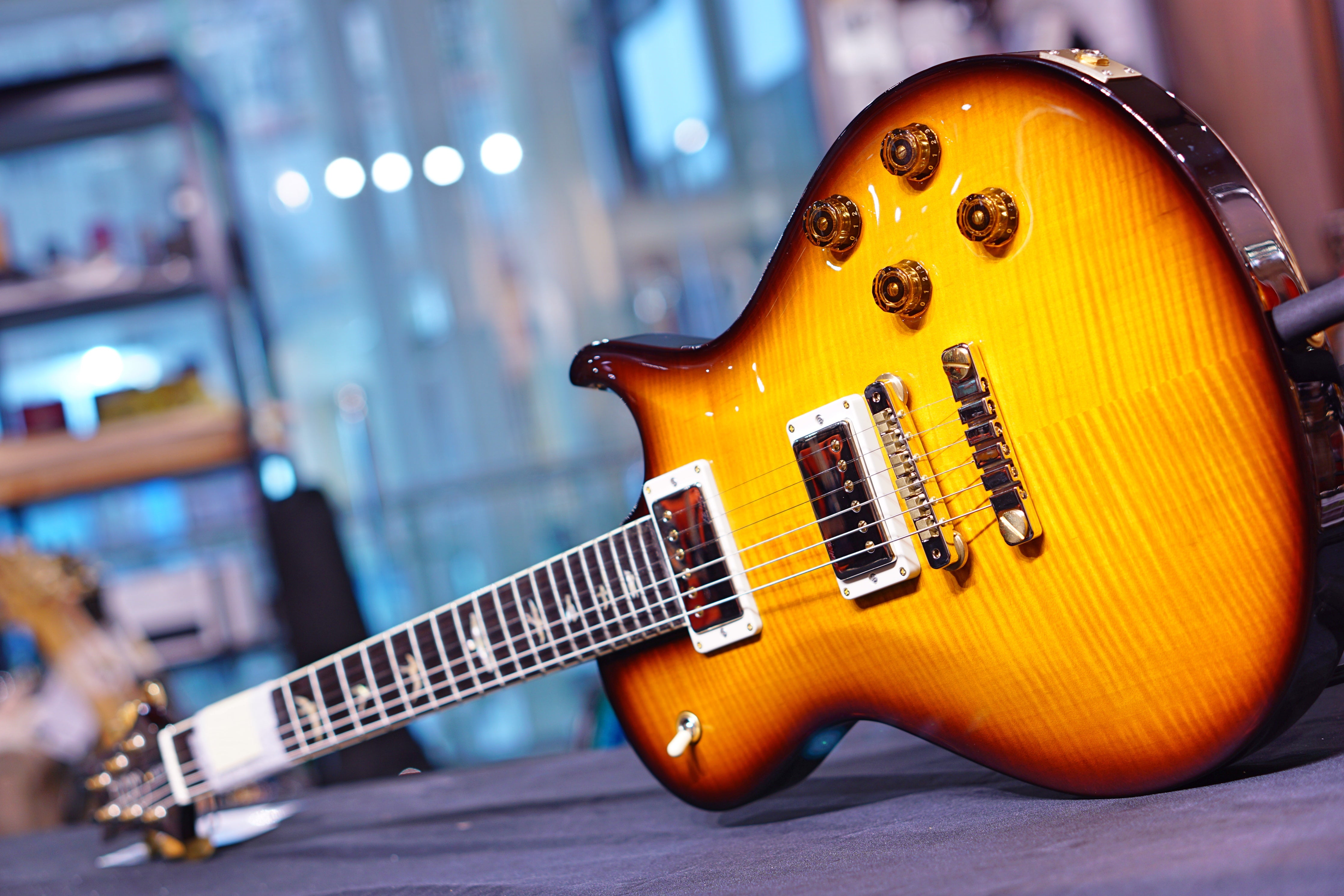 PRS McCarty 594 Singlecut 10-Top Tobacco Wrap Burst 190271991 - HIENDGUITAR PRS GUITAR