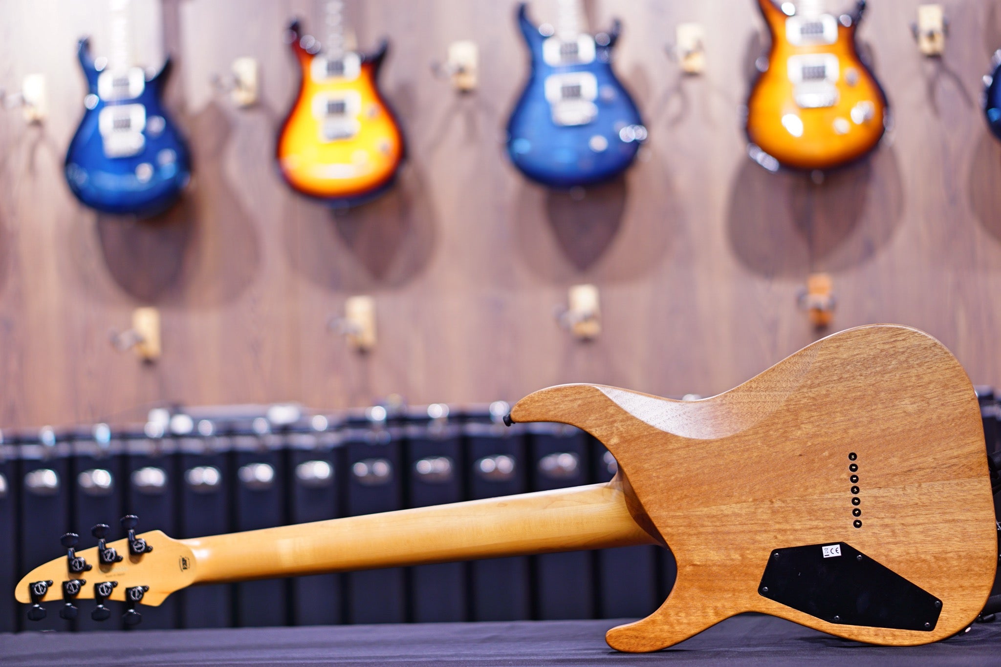 ESP Edwards E-HR7-FX/BM ash black ED6780224 - HIENDGUITAR EDWARDS GUITAR