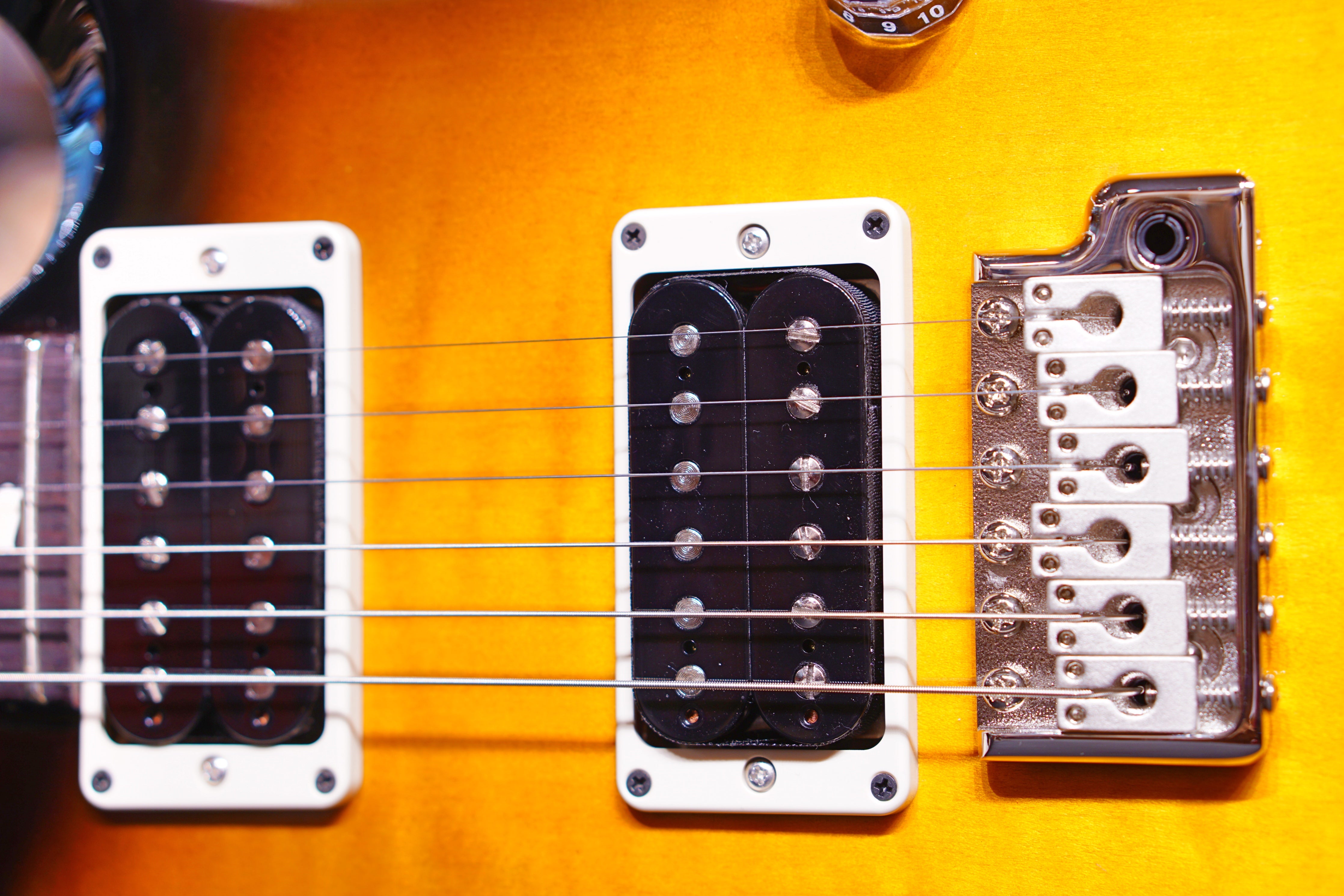 PRS S2 Custom 24 Amber Smokeburst 19 S2038251 - HIENDGUITAR PRS GUITAR