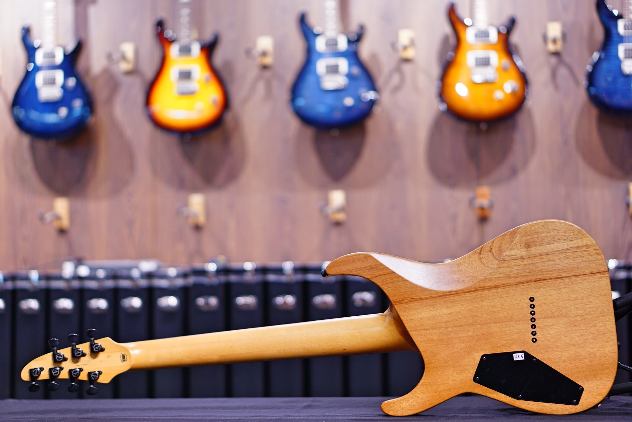 ESP Edwards E-HR7-FX/BM Aqua burst ED7170224 - HIENDGUITAR EDWARDS GUITAR