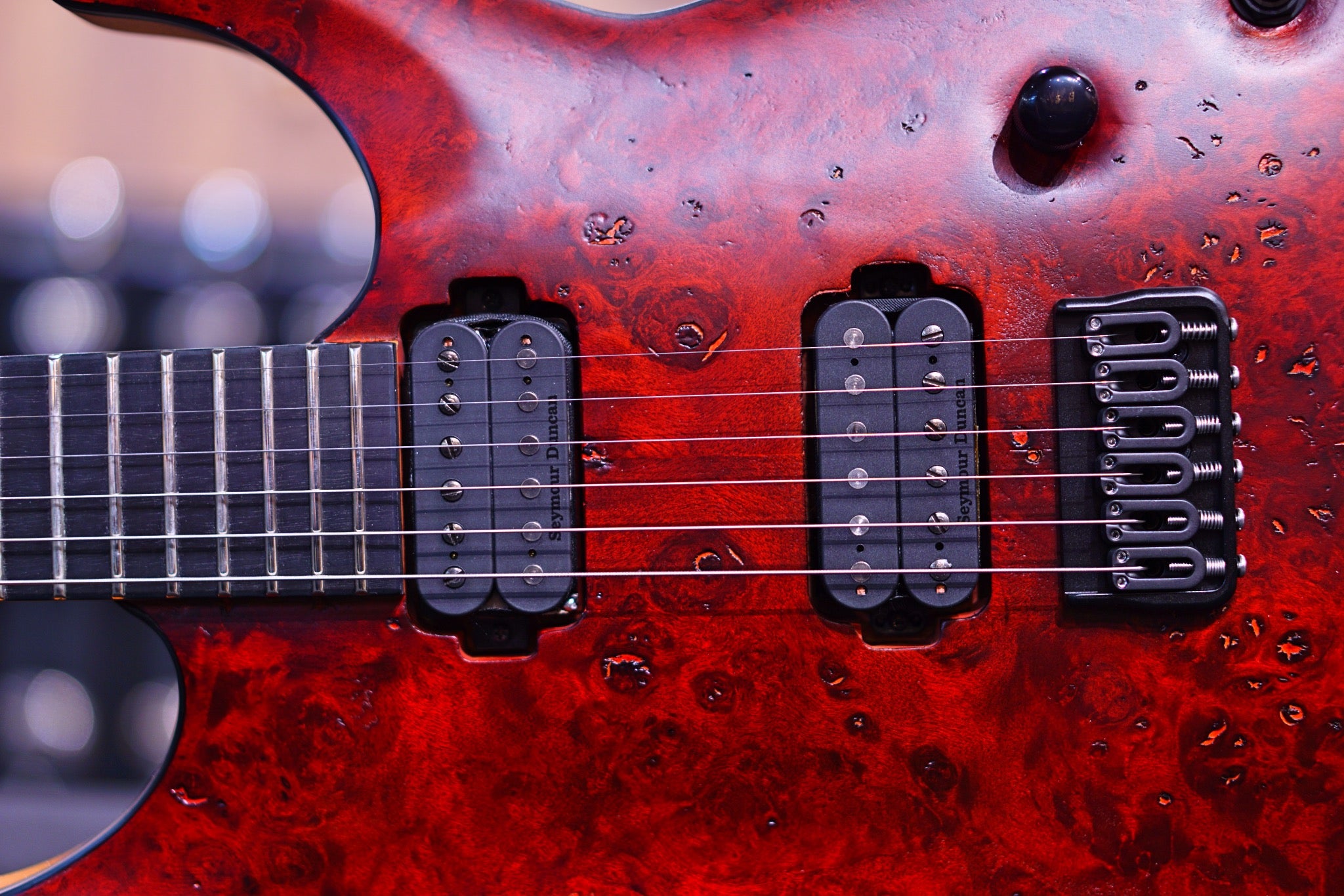 Edwards E-HR6-FX/BM see thru red ED0890224 - HIENDGUITAR EDWARDS GUITAR