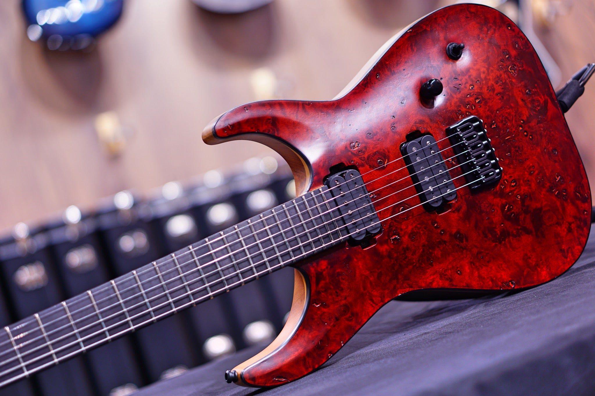 Edwards E-HR6-FX/BM see thru red ED0890224 - HIENDGUITAR EDWARDS GUITAR