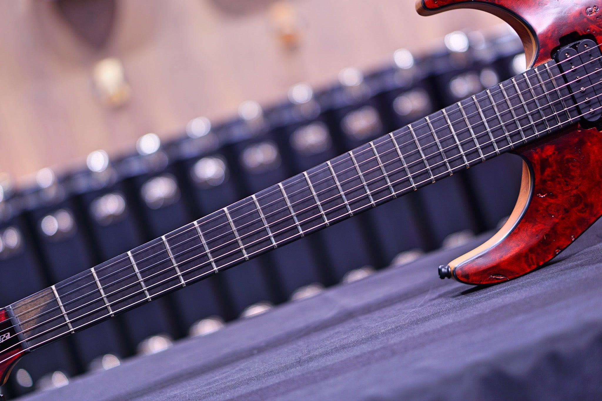 Edwards E-HR6-FX/BM see thru red ED0890224 - HIENDGUITAR EDWARDS GUITAR