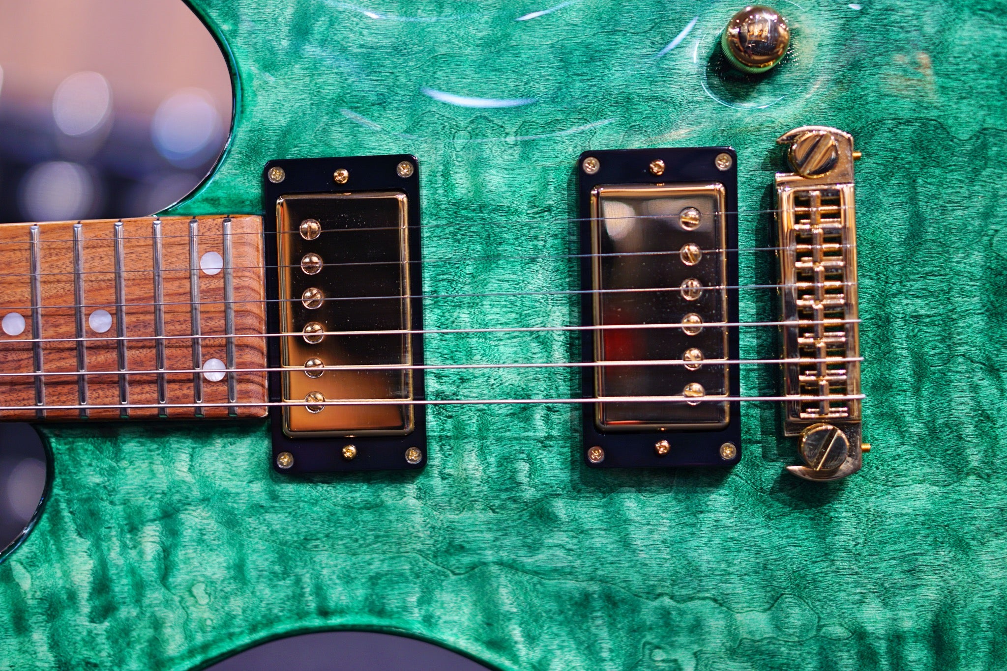 ESP Edwards the GazettE M green ED2020224 - HIENDGUITAR EDWARDS GUITAR