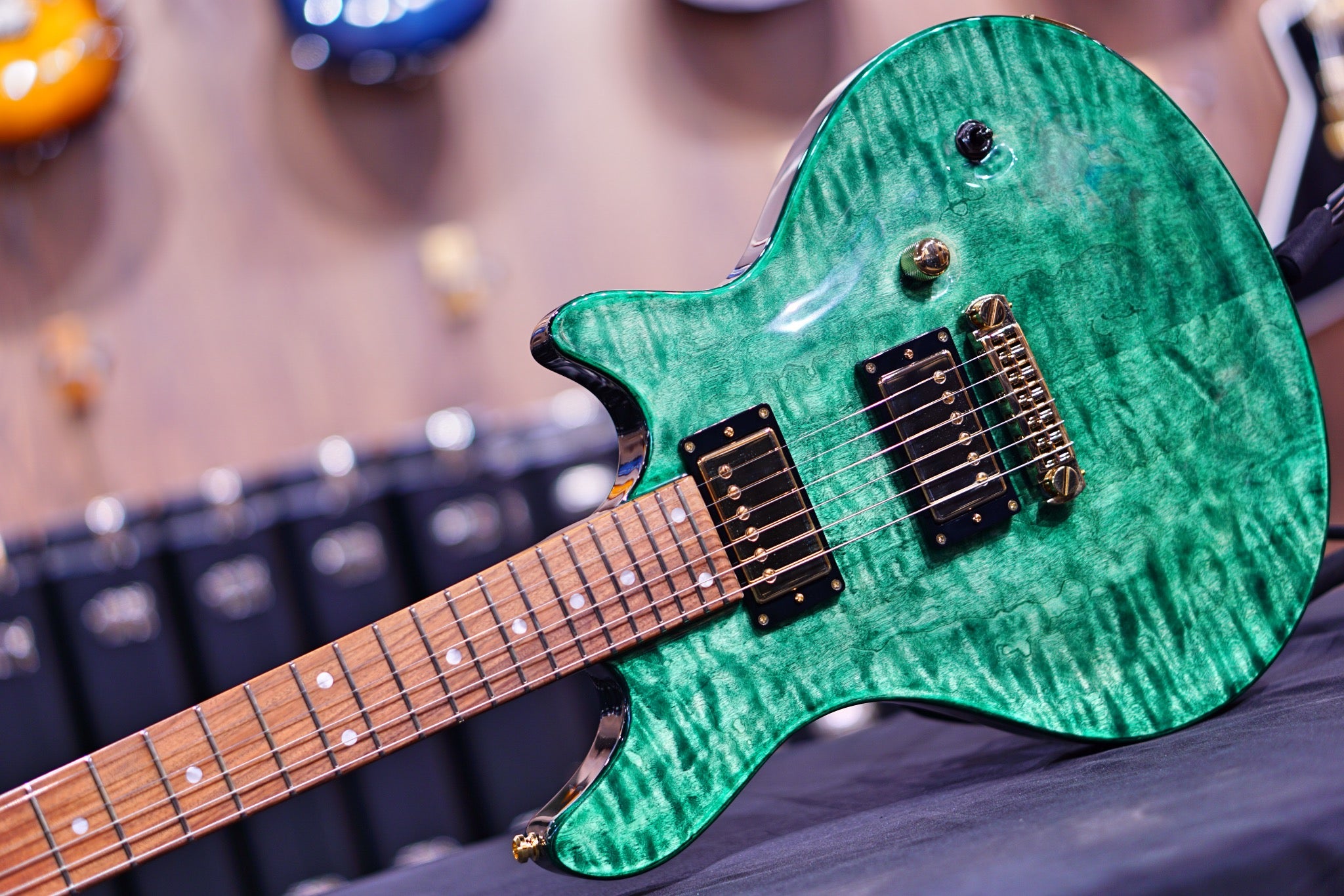 ESP Edwards the GazettE M green ED2020224 - HIENDGUITAR EDWARDS GUITAR