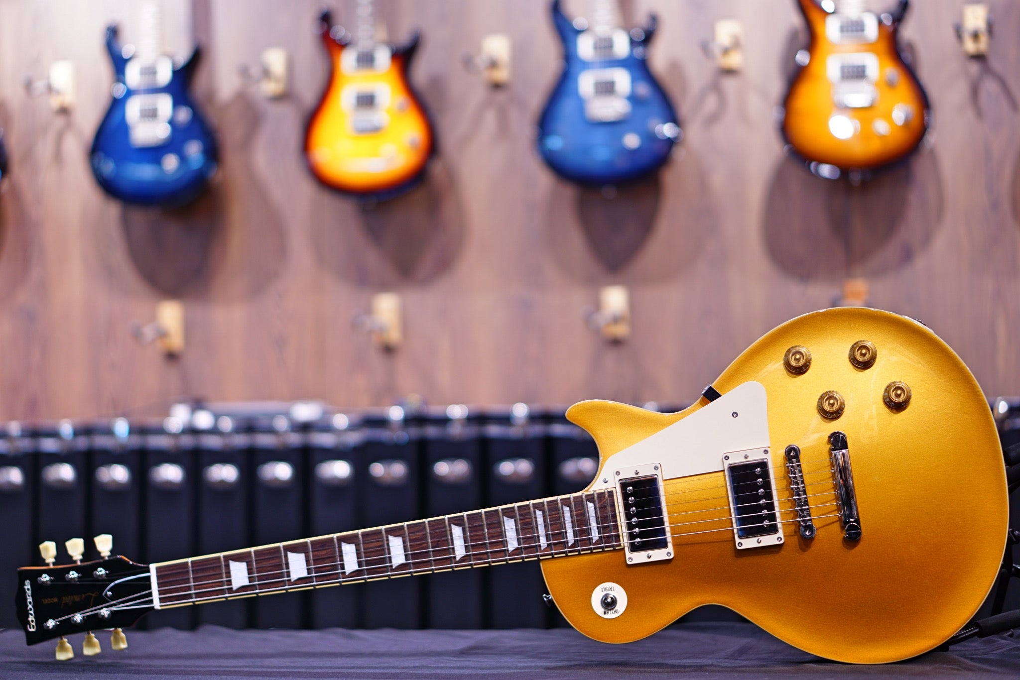 ESP Edwards goldtop E-LP-125SD ED2209520P - HIENDGUITAR EDWARDS GUITAR