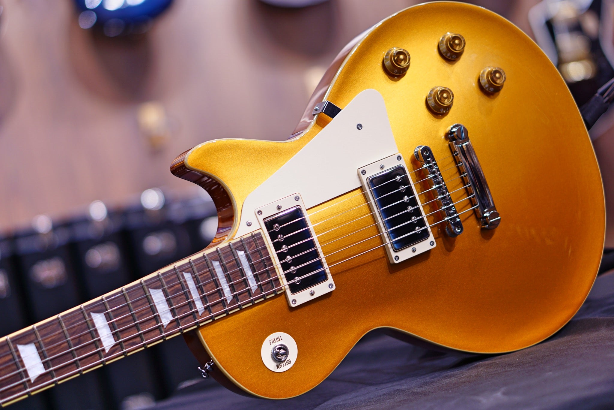 ESP Edwards goldtop E-LP-125SD ED2209520P - HIENDGUITAR EDWARDS GUITAR