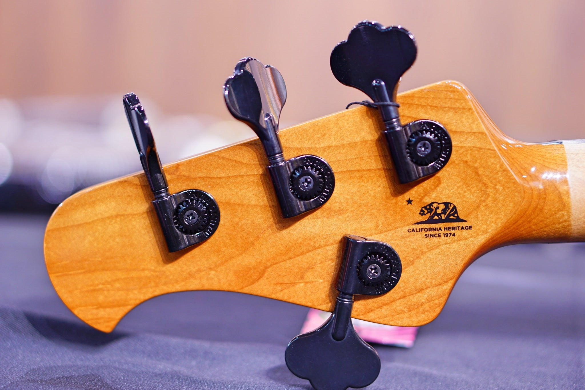 Ernie Ball Music Man StingRay Special 4 HH Bass Guitar - Smoked Chrome with Ebony Fingerboard F95176 - HIENDGUITAR Musicman bass