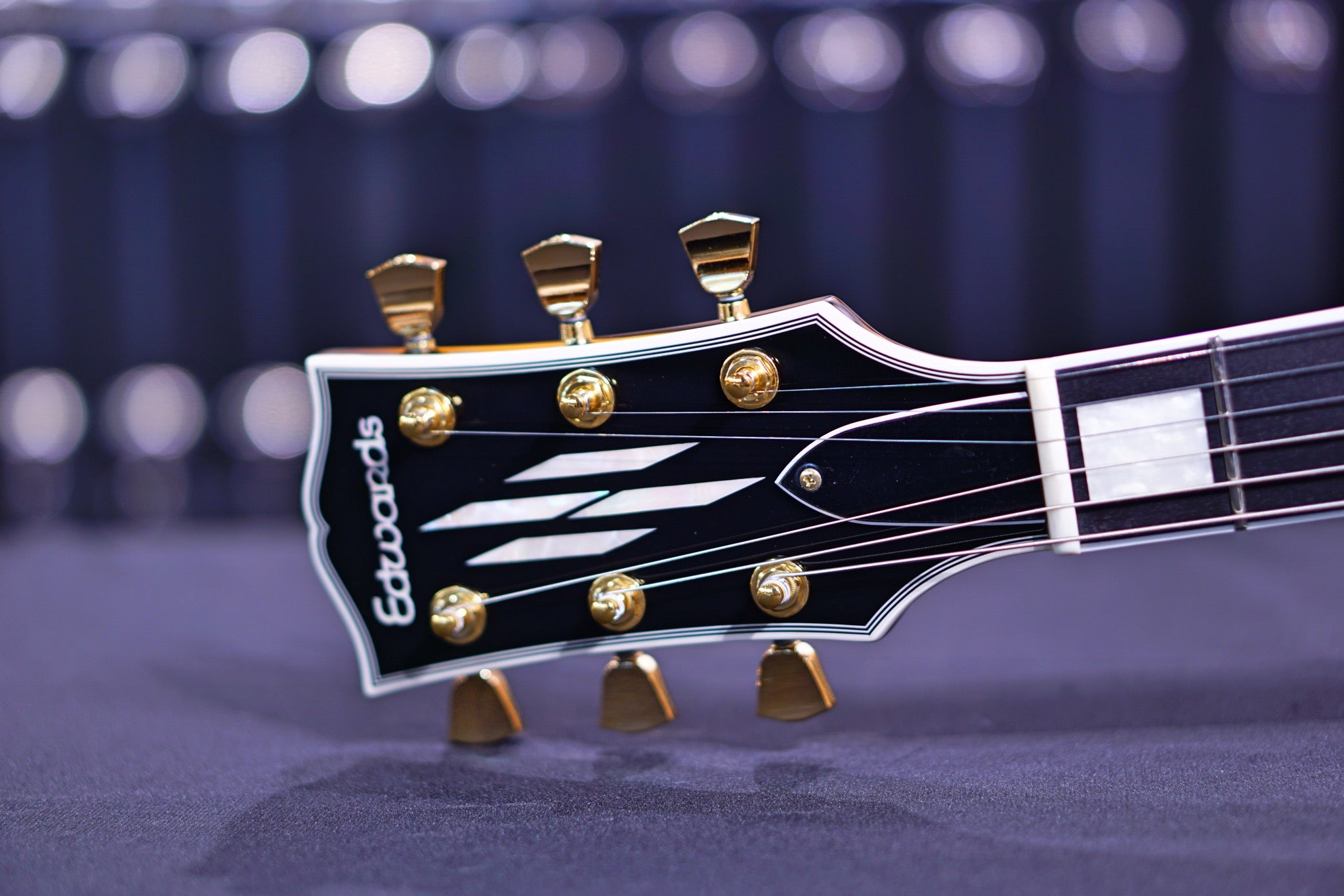 ESP Edwards E-LPC black beauty ED9600224 - HIENDGUITAR EDWARDS GUITAR