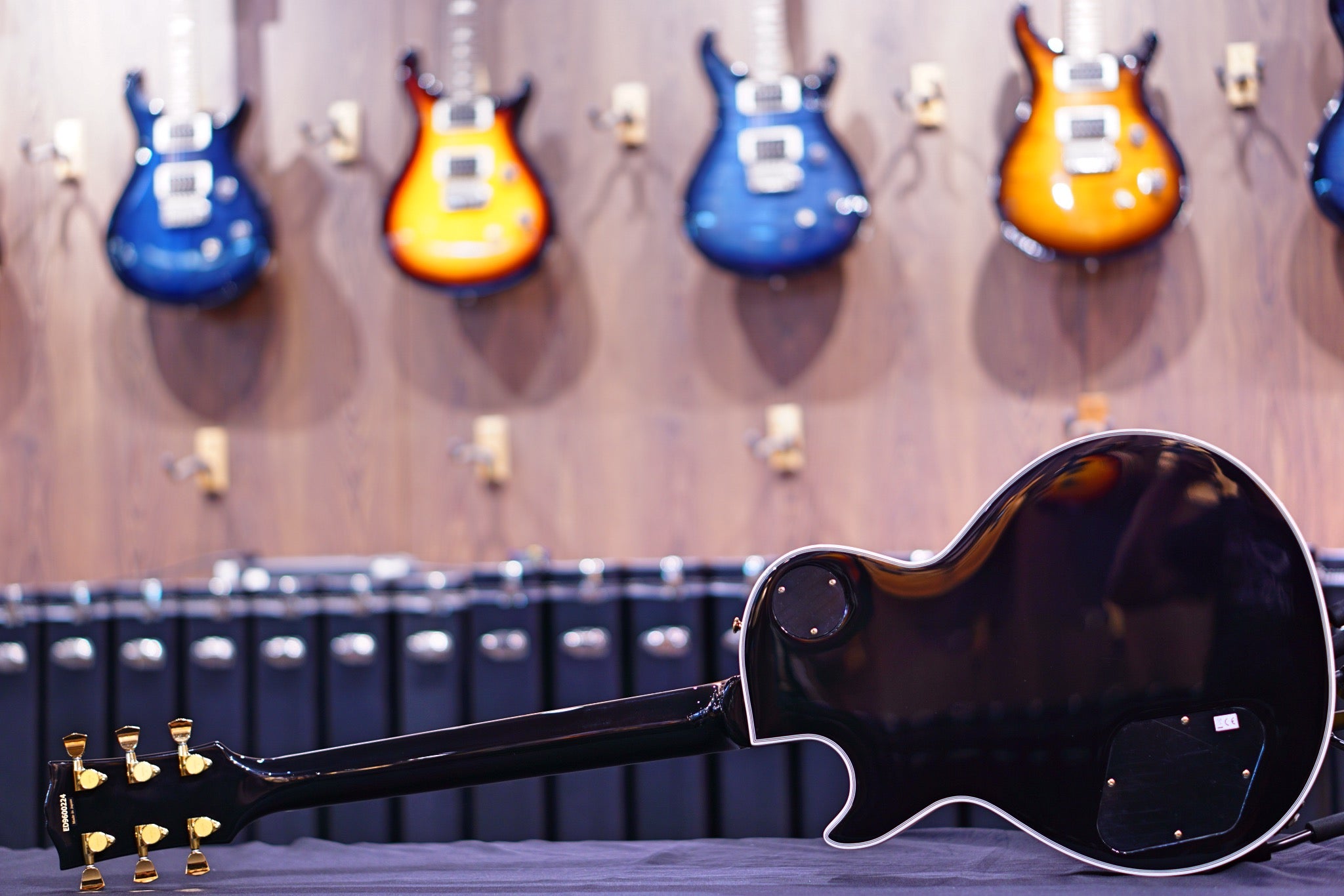 ESP Edwards E-LPC black beauty ED9600224 - HIENDGUITAR EDWARDS GUITAR