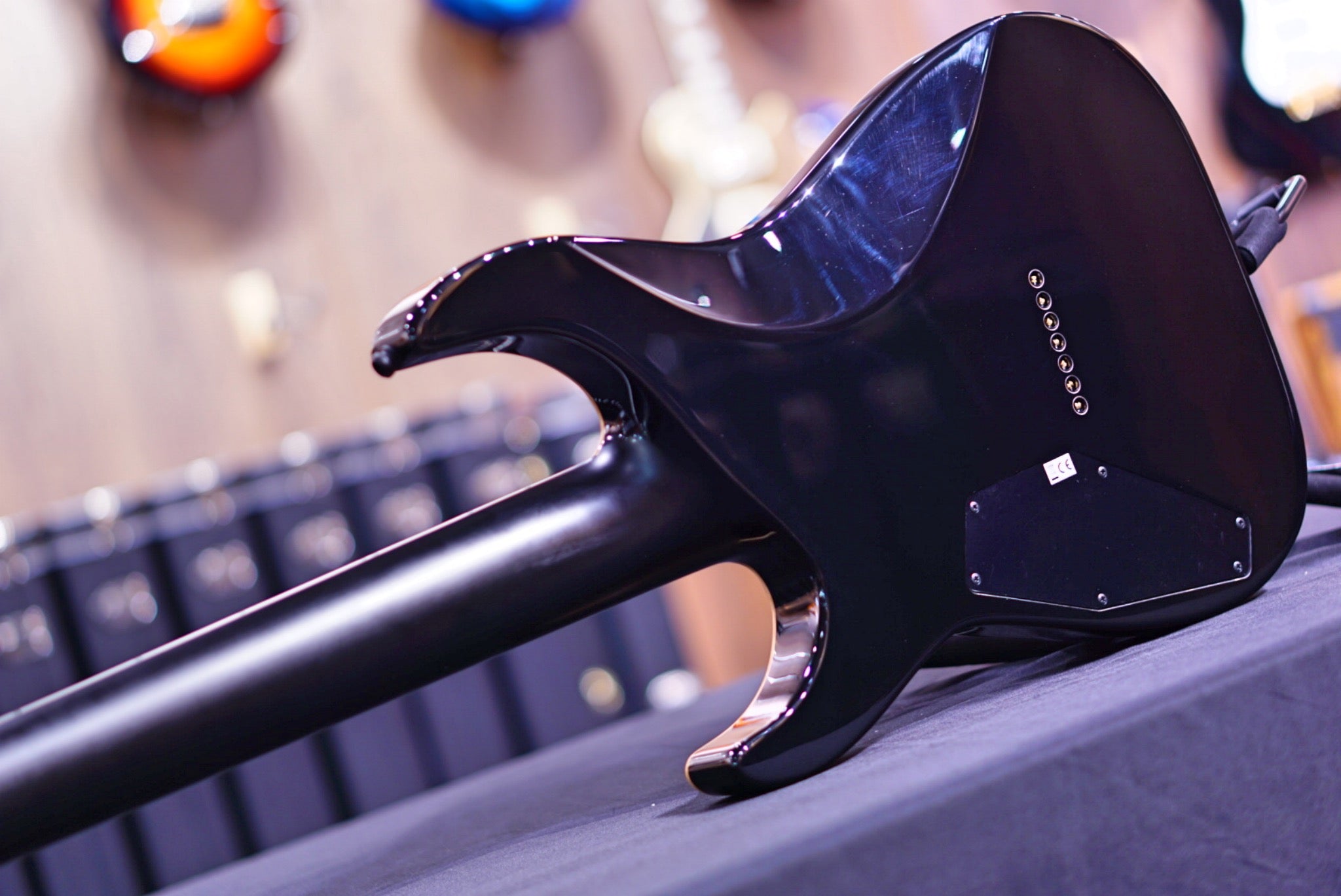 ESP E-II M-II 7 NT DARK BROWN NATURAL BURST ES6402203 - HIENDGUITAR E-II GUITAR