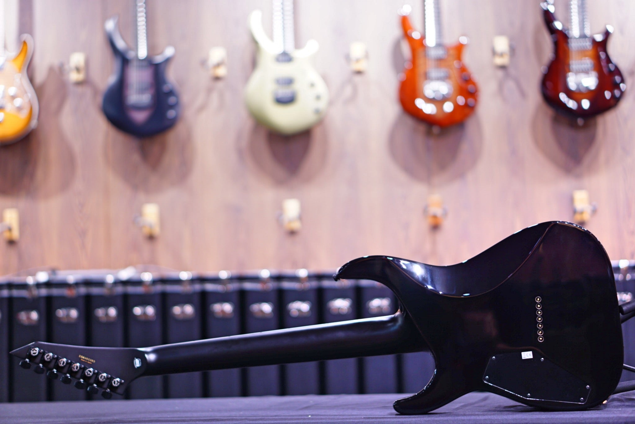 ESP E-II M-II 7 NT DARK BROWN NATURAL BURST ES6402203 - HIENDGUITAR E-II GUITAR