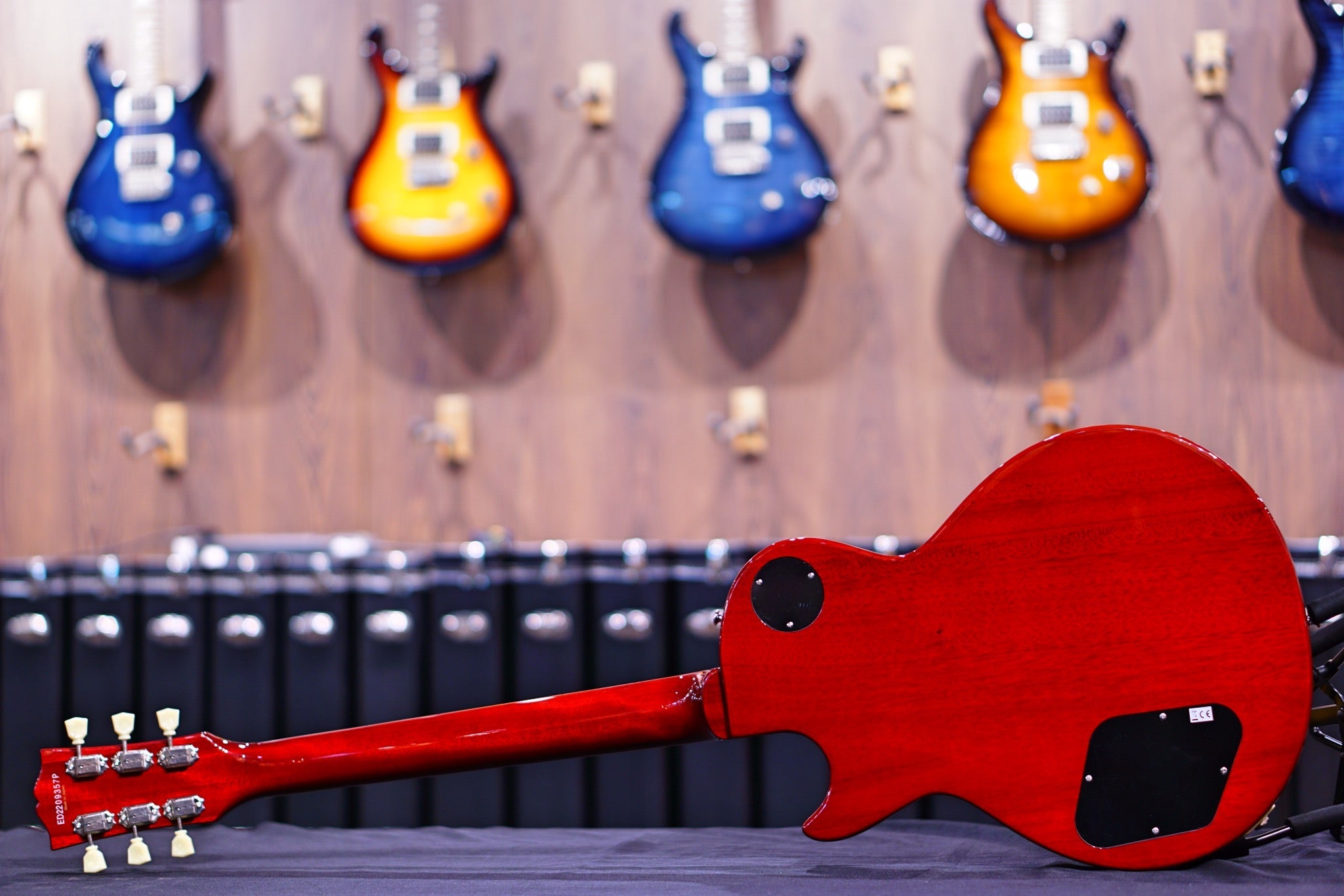 ESP Edwards Les Paul Cherry Sunburst ED2209357P - HIENDGUITAR EDWARDS GUITAR