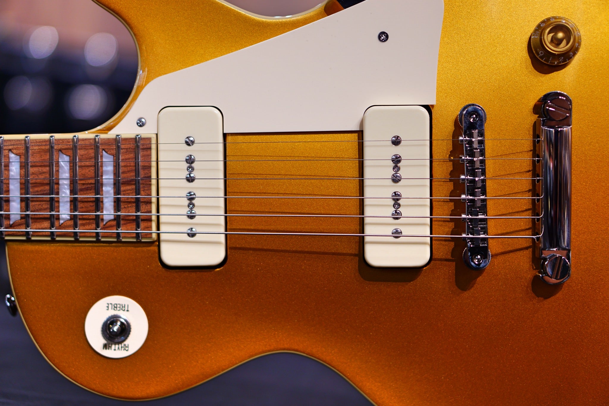 ESP Edwards E-LP-125SD/P soapbar Gold Top ED2210459P - HIENDGUITAR EDWARDS GUITAR