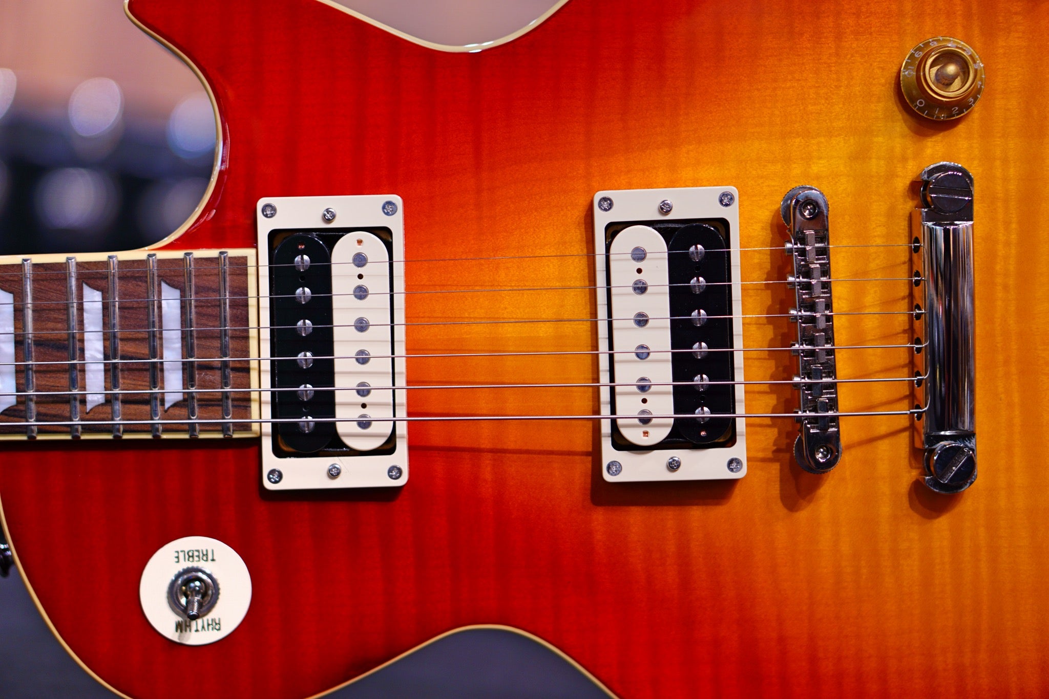 ESP Edwards Les Paul Cherry Sunburst ED9510224 - HIENDGUITAR EDWARDS GUITAR