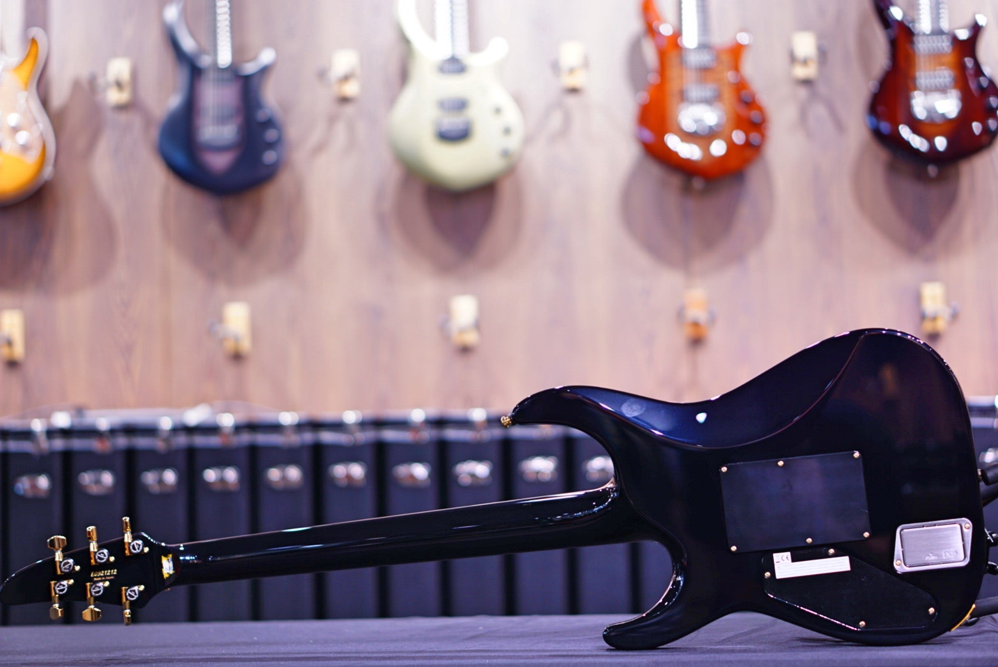 ESP Horizon FR CTM See Thru Pink-Purple Gradation E0921212 - HIENDGUITAR ESP GUITAR