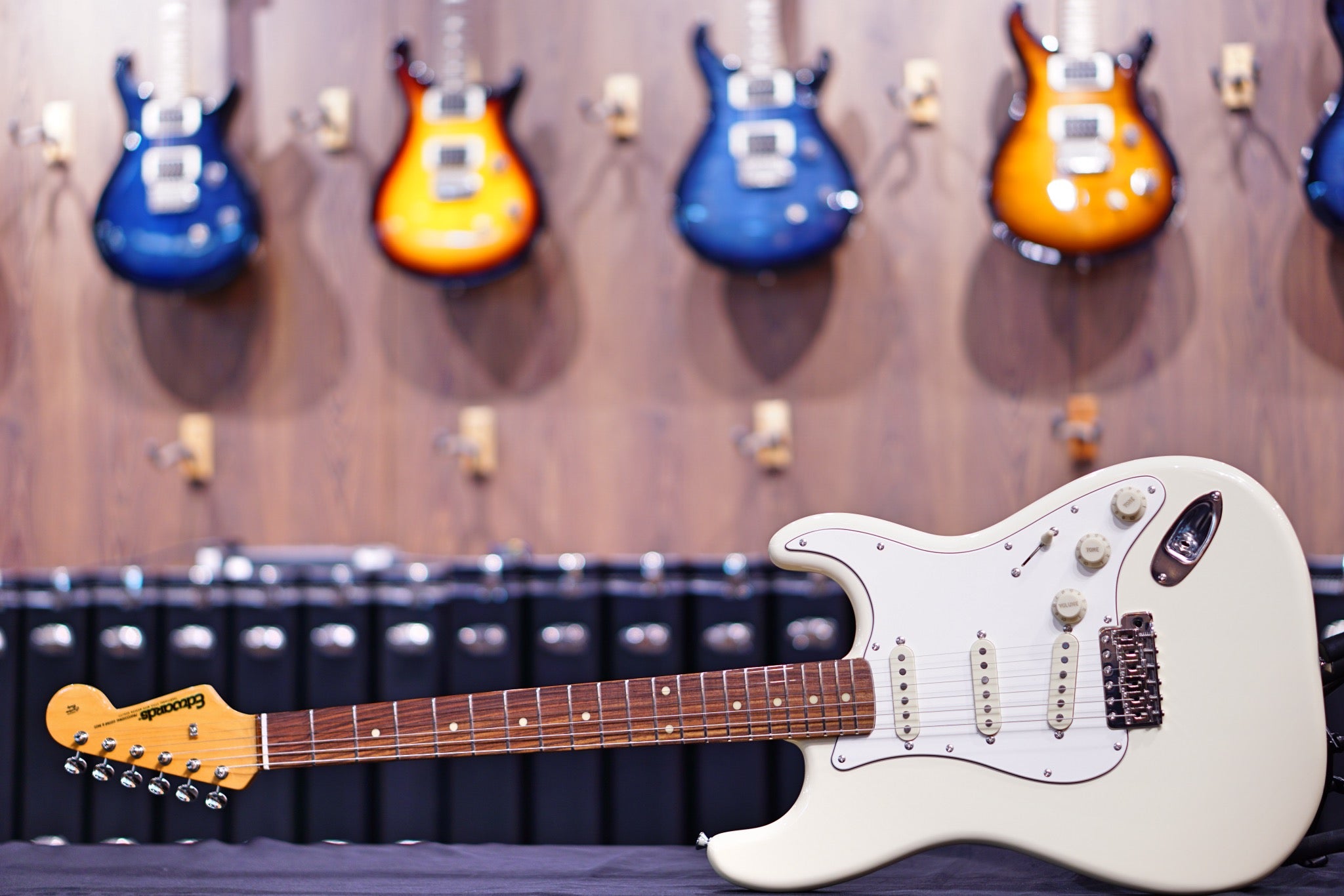 ESP Edwards E-ST-125ALPF vintage white ED7030224 - HIENDGUITAR EDWARDS guitar