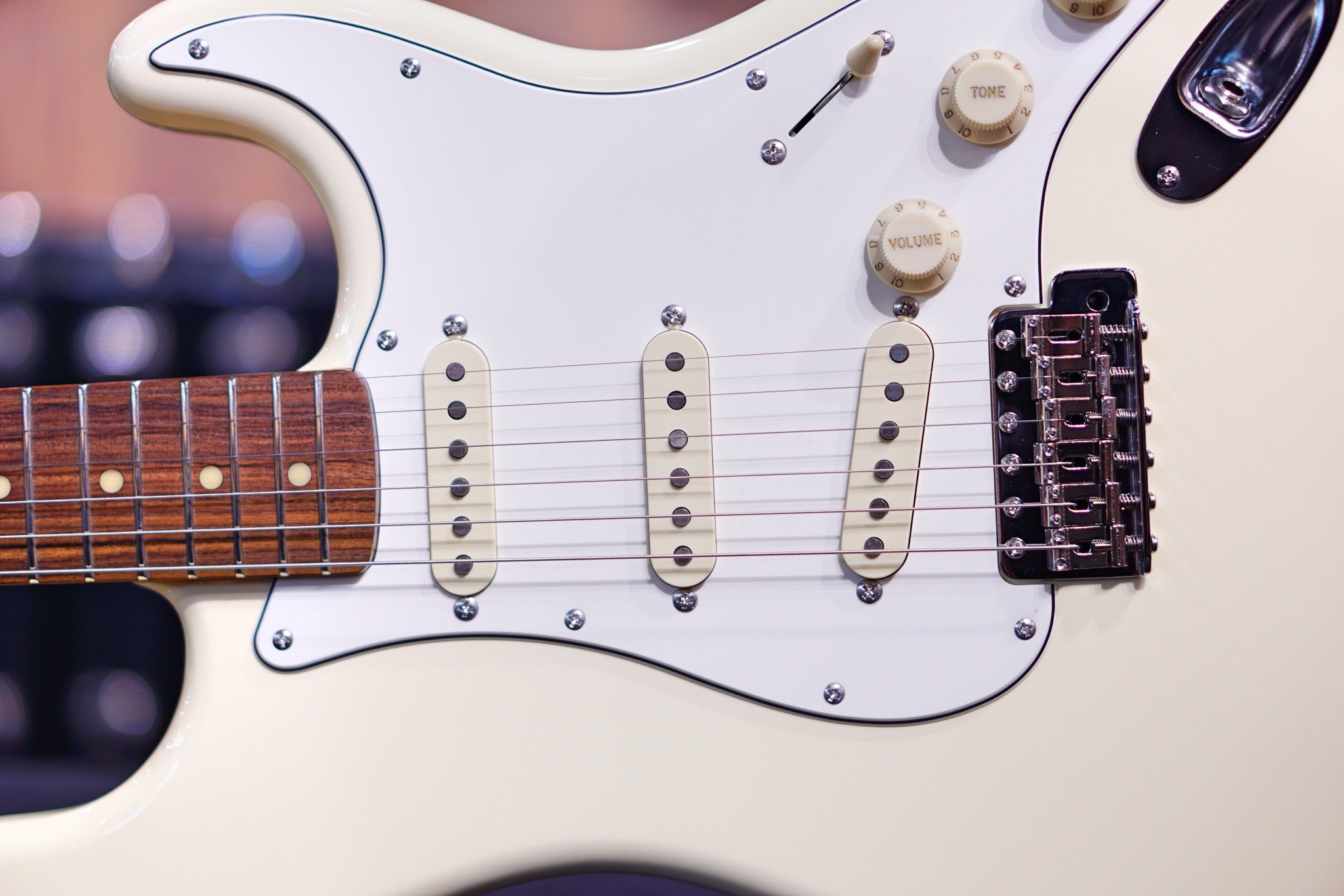 ESP Edwards E-ST-125ALPF vintage white ED7030224 - HIENDGUITAR EDWARDS guitar