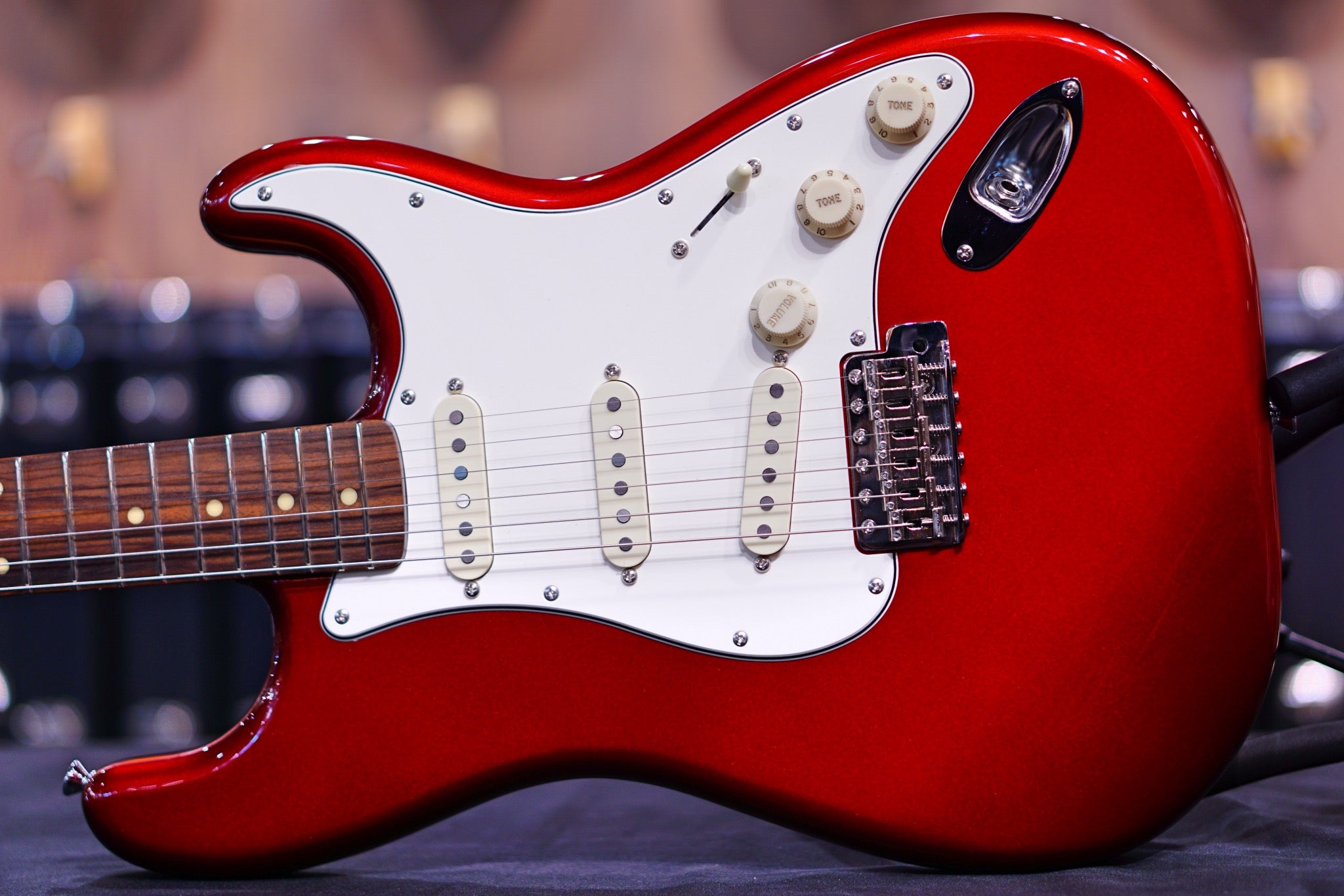 ESP Edwards E-ST-90ALPF Candy apple red ED2206455P - HIENDGUITAR EDWARDS GUITAR