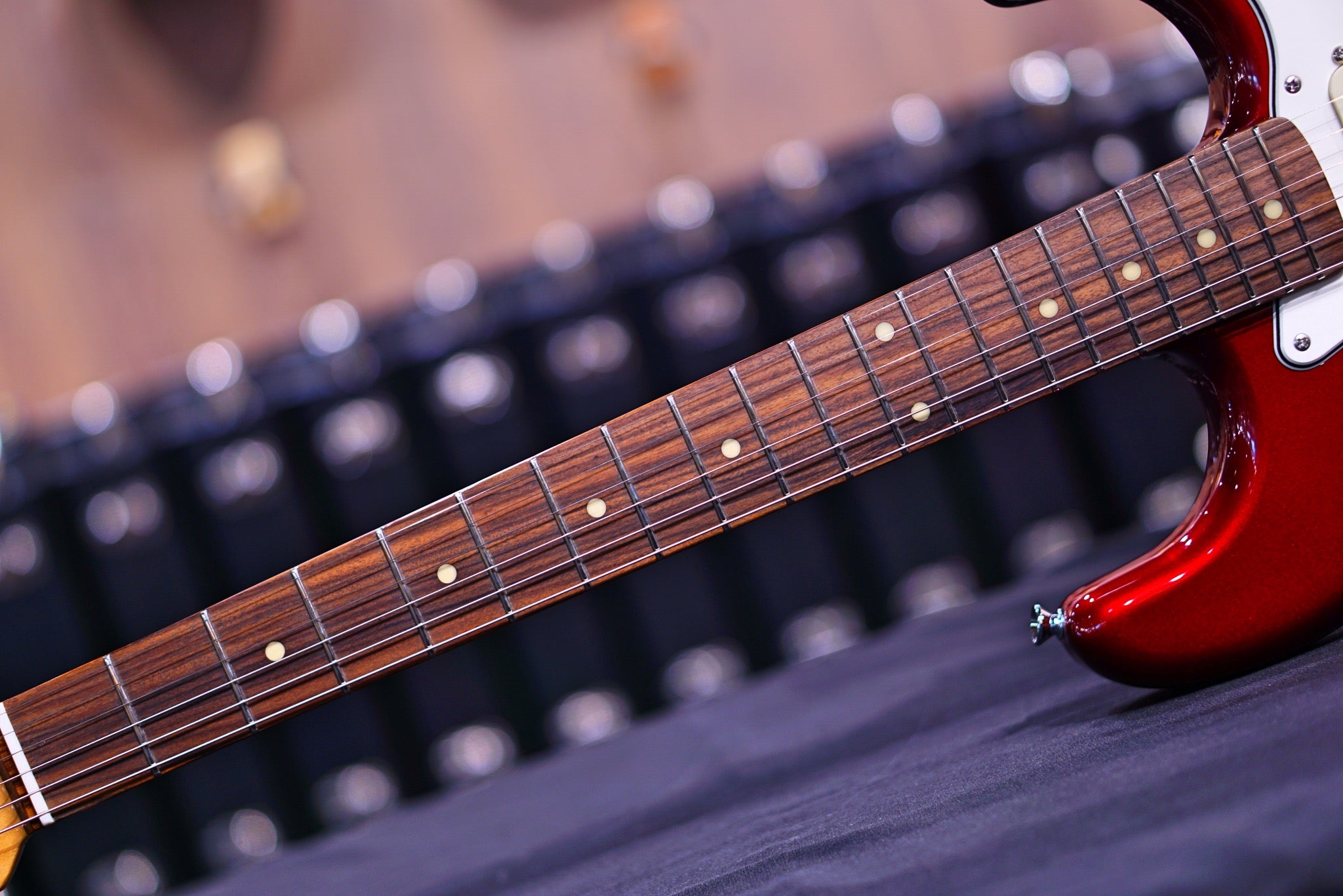 ESP Edwards E-ST-90ALPF Candy apple red ED2206455P - HIENDGUITAR EDWARDS GUITAR