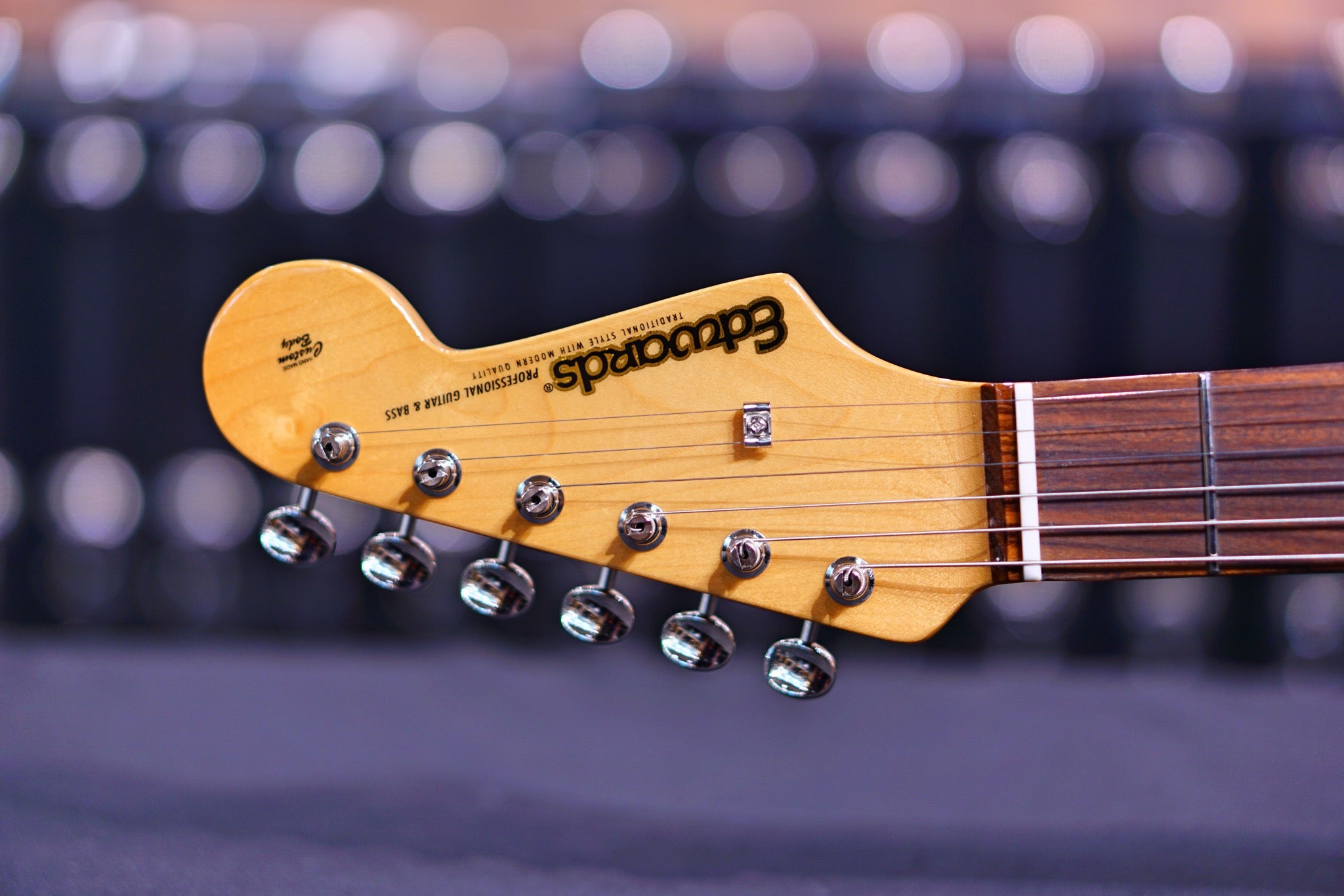 ESP Edwards E-ST-90ALPF Candy apple red ED2206455P - HIENDGUITAR EDWARDS GUITAR