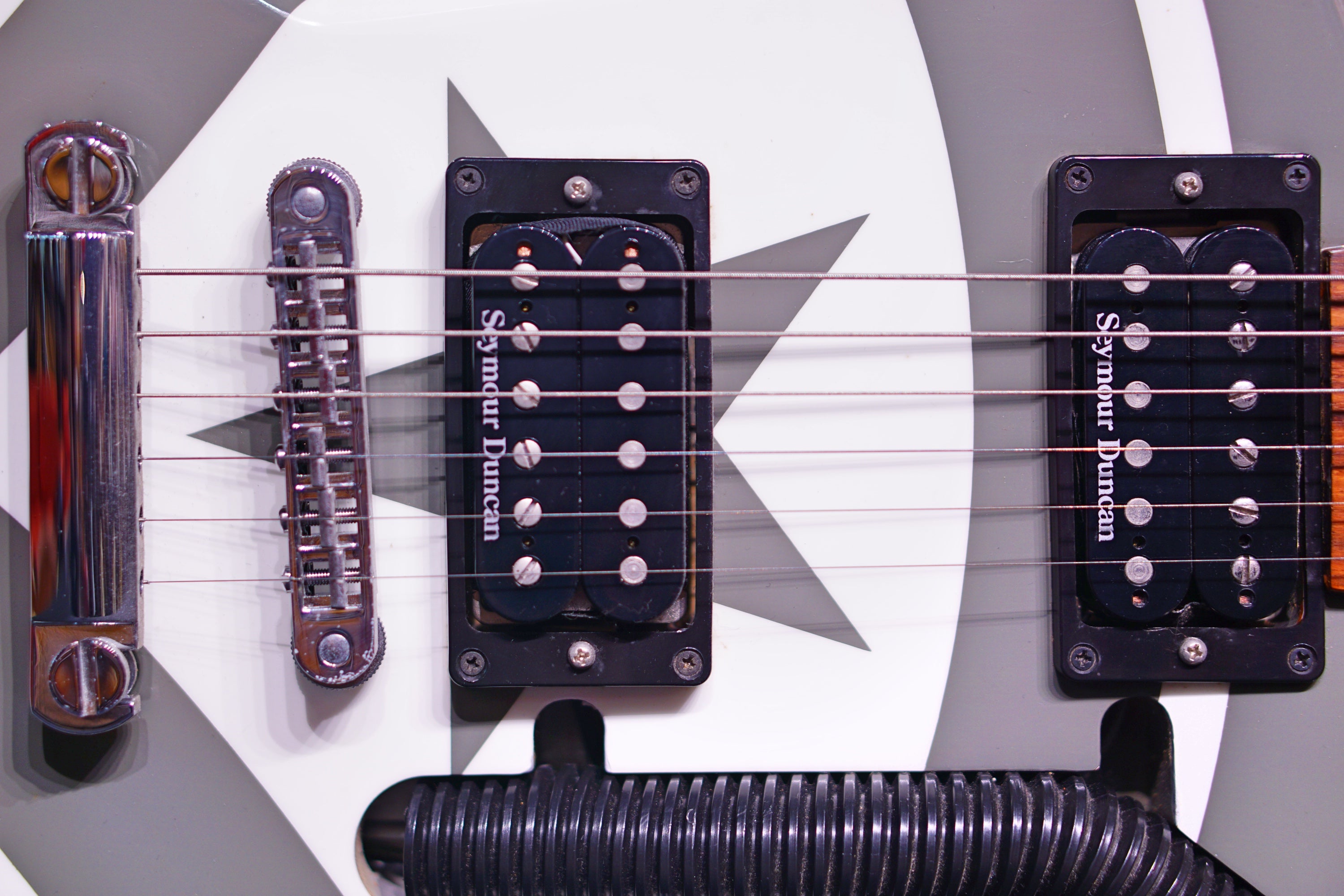 Gibson Jason Hook M-4 Sherman Explorer Alpine White w/ Army Green Stripes DSJHEGCH1 Gibson Default Title - HIENDGUITAR.COM