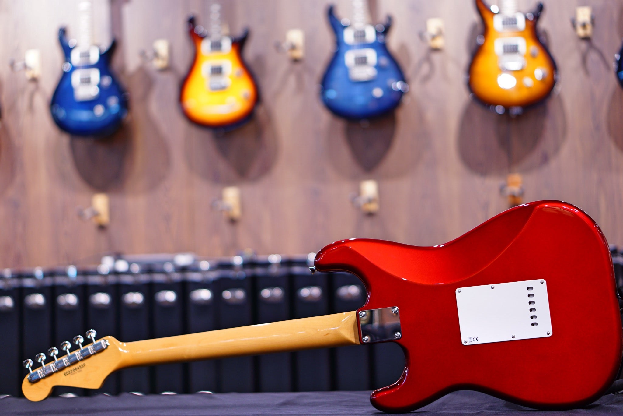 ESP Edwards E-ST-90ALPF Candy apple red ED2206455P - HIENDGUITAR EDWARDS GUITAR