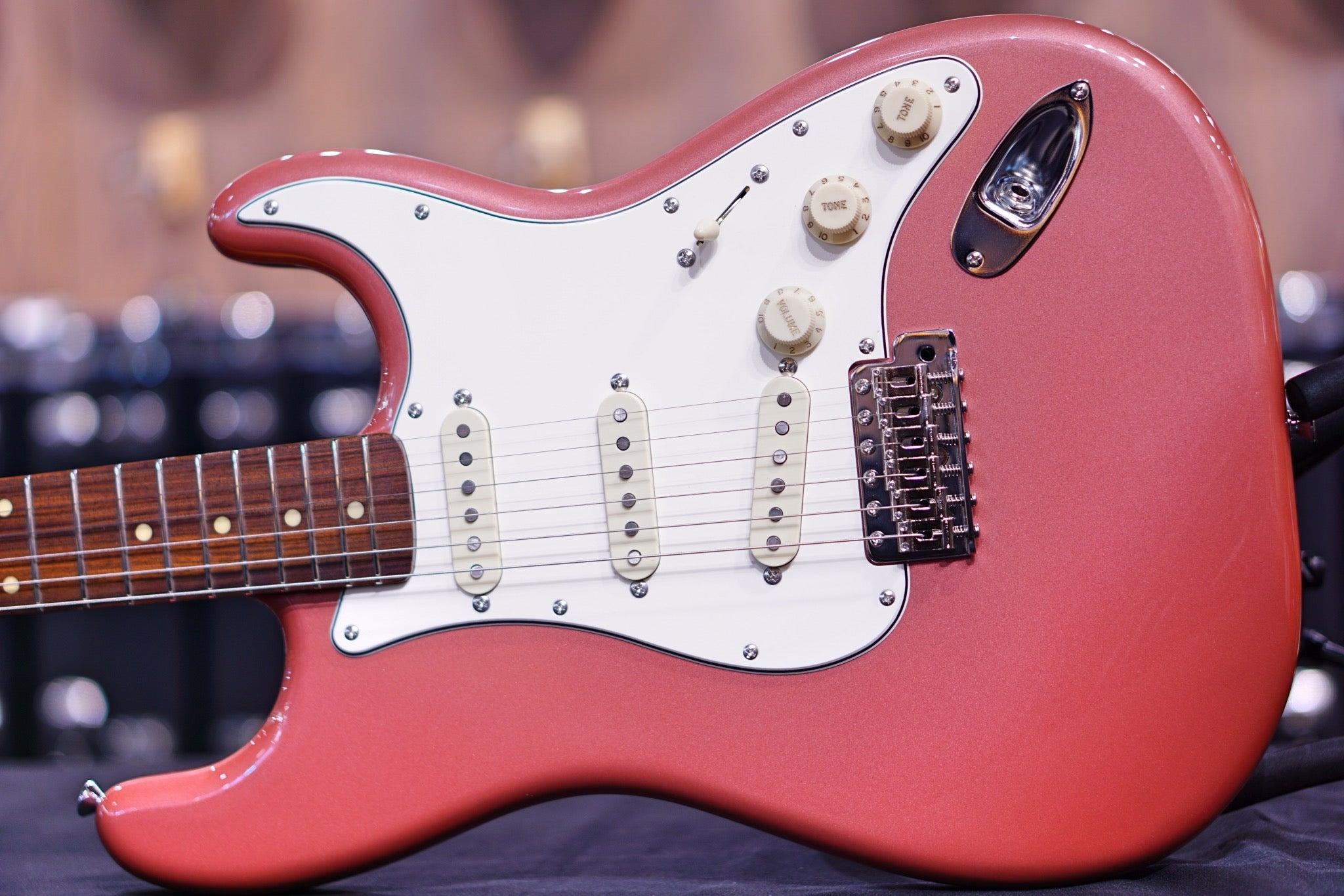 ESP Edwards E-ST-125ALPF Burgundy mist ED5130224 - HIENDGUITAR EDWARDS guitar