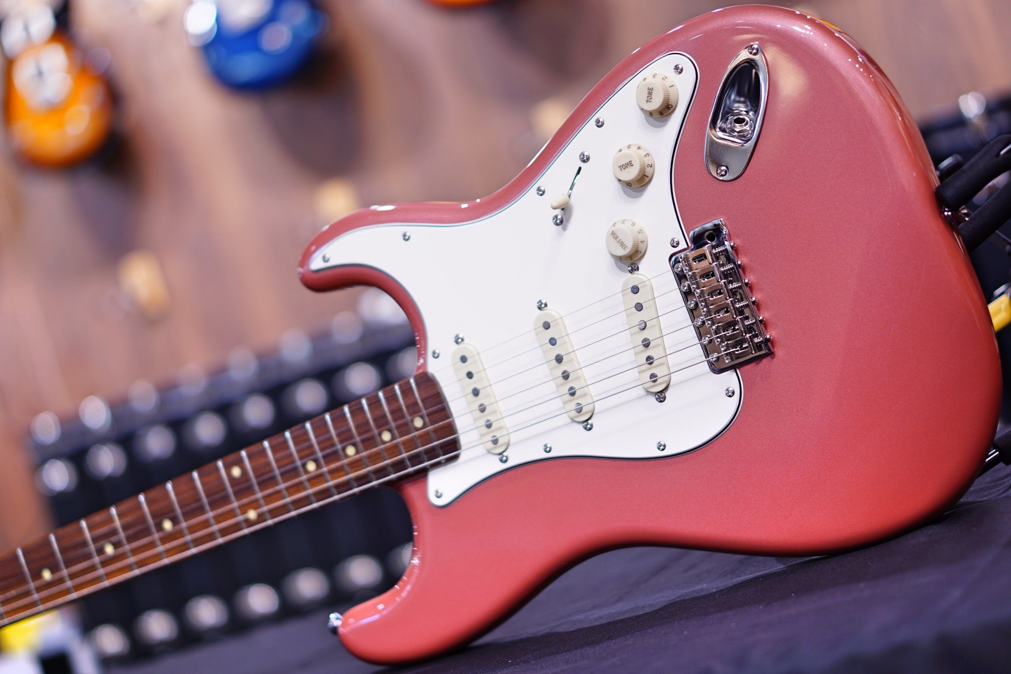 ESP Edwards E-ST-125ALPF Burgundy mist ED5130224 - HIENDGUITAR EDWARDS guitar