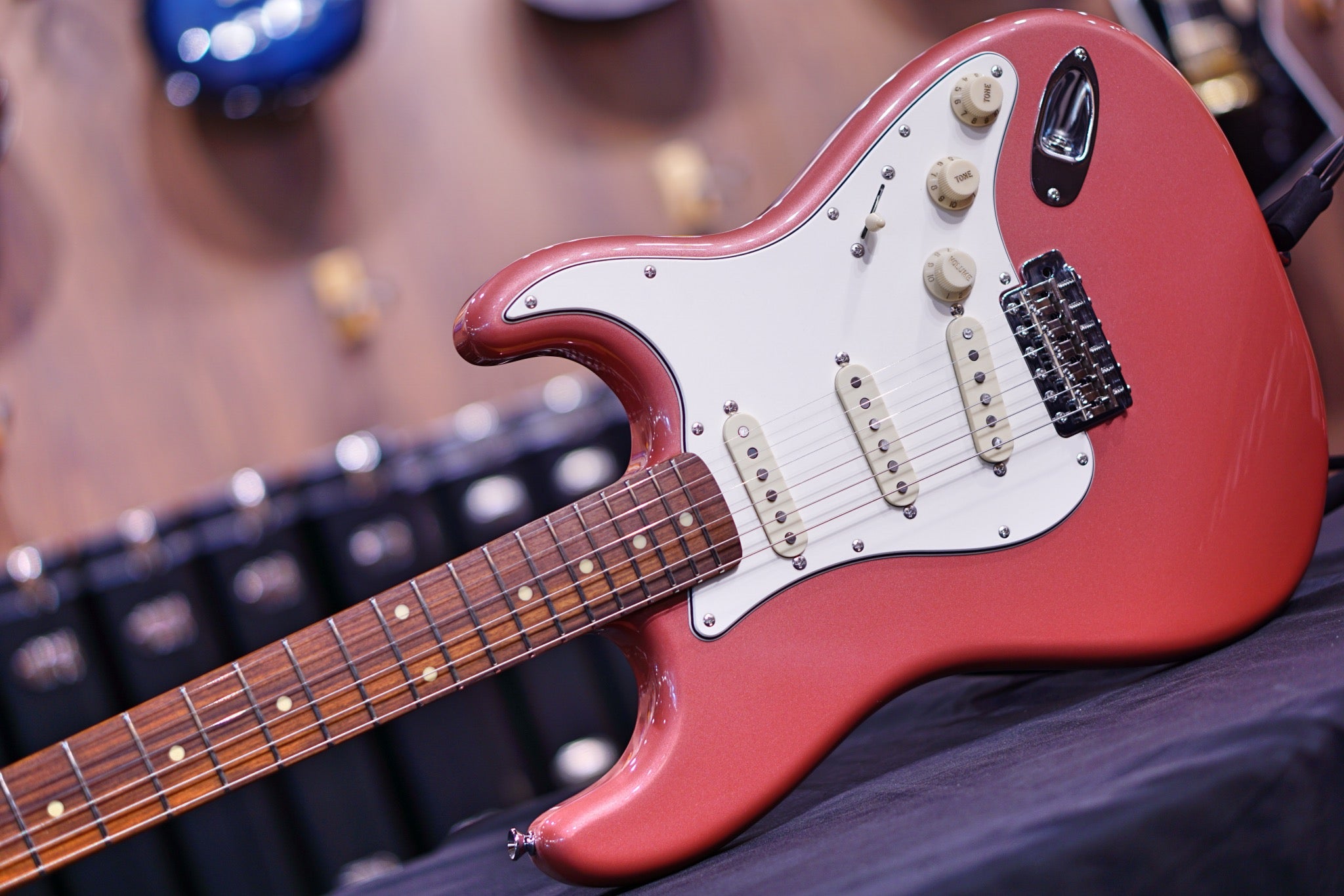 ESP Edwards E-ST-125ALPF Burgundy mist ED5130224 - HIENDGUITAR EDWARDS guitar