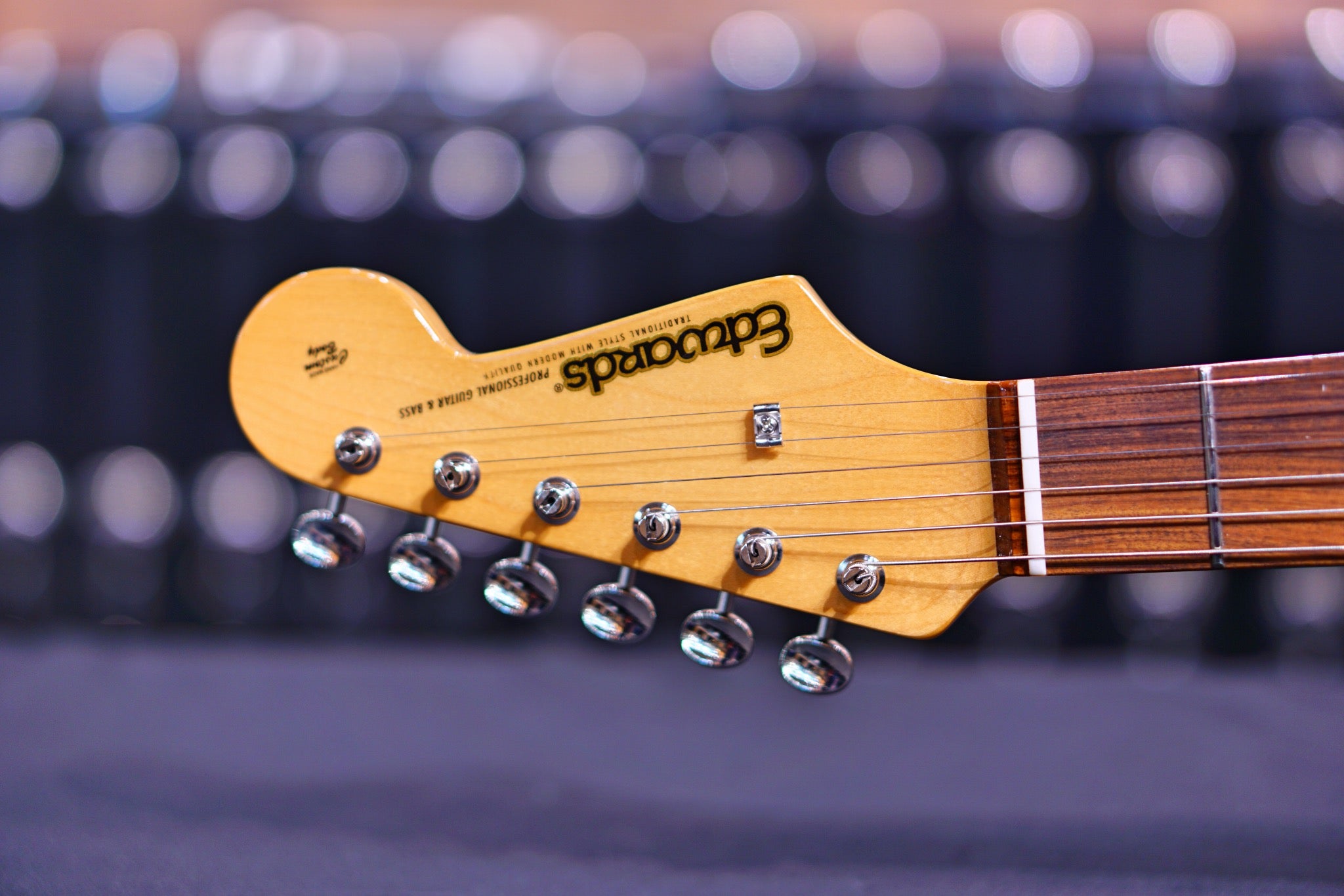 ESP Edwards E-ST-125ALPF Burgundy mist ED5130224 - HIENDGUITAR EDWARDS guitar