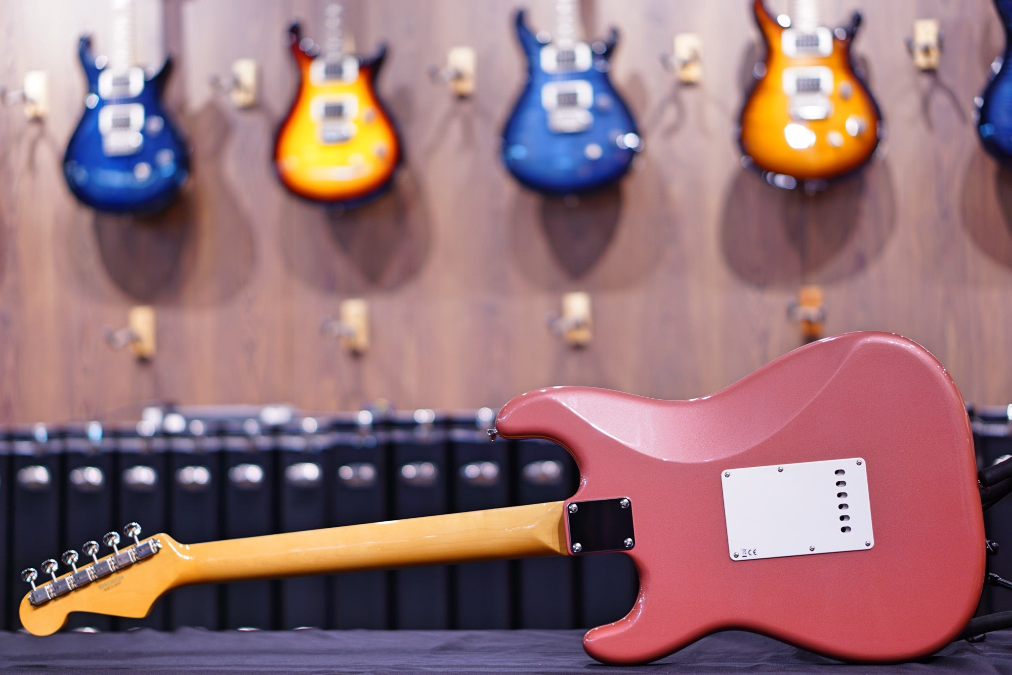 ESP Edwards E-ST-125ALPF Burgundy mist ED5130224 - HIENDGUITAR EDWARDS guitar