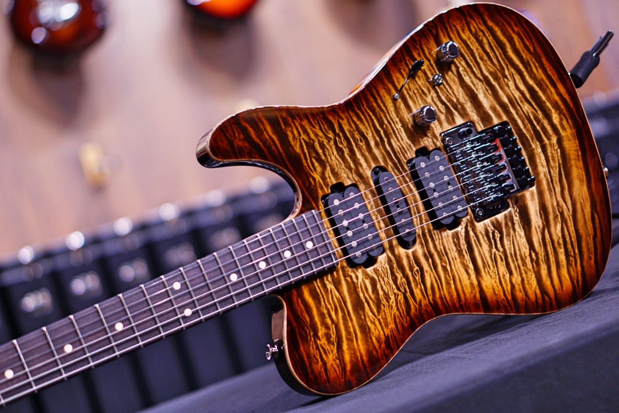 Anderson Top T Shorty Natural Mocha Burst 05-02-22P - HIENDGUITAR Anderson GUITAR