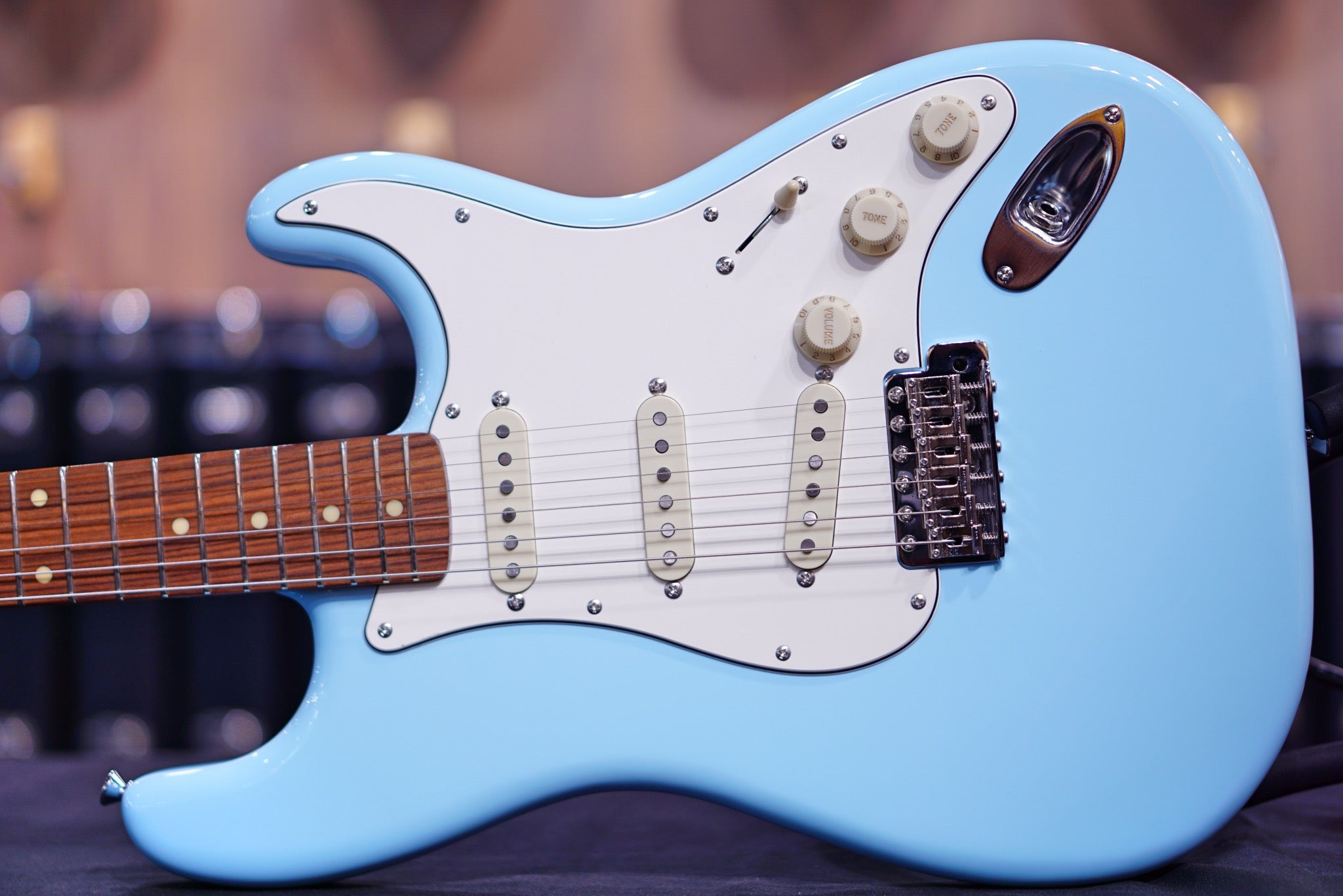 ESP Edwards E-ST-125ALPF Sonic blue ED2151378P - HIENDGUITAR EDWARDS guitar