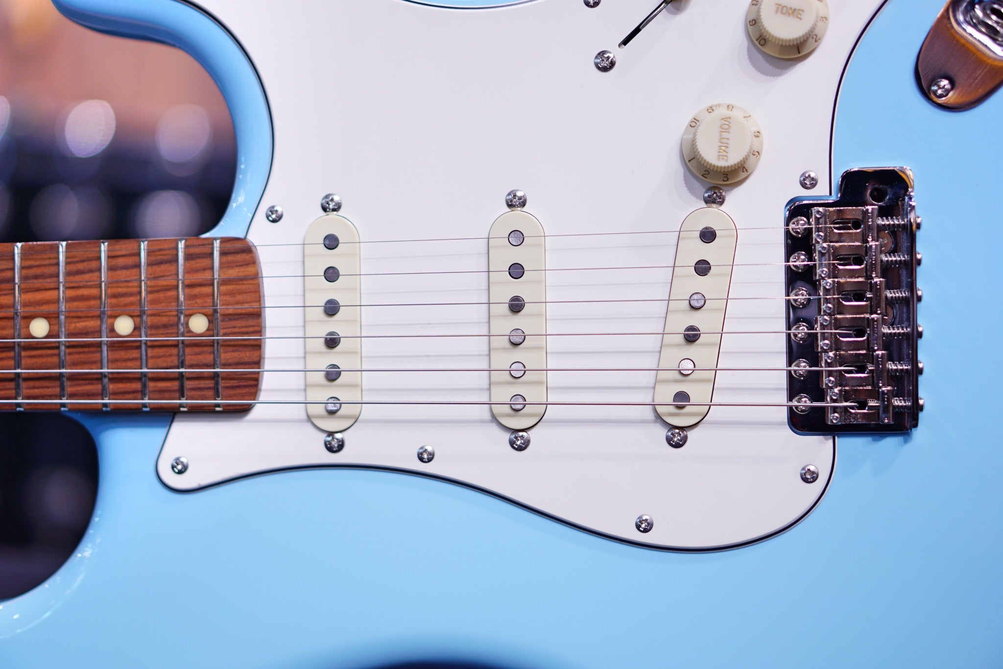 ESP Edwards E-ST-125ALPF Sonic blue ED2151378P - HIENDGUITAR EDWARDS guitar