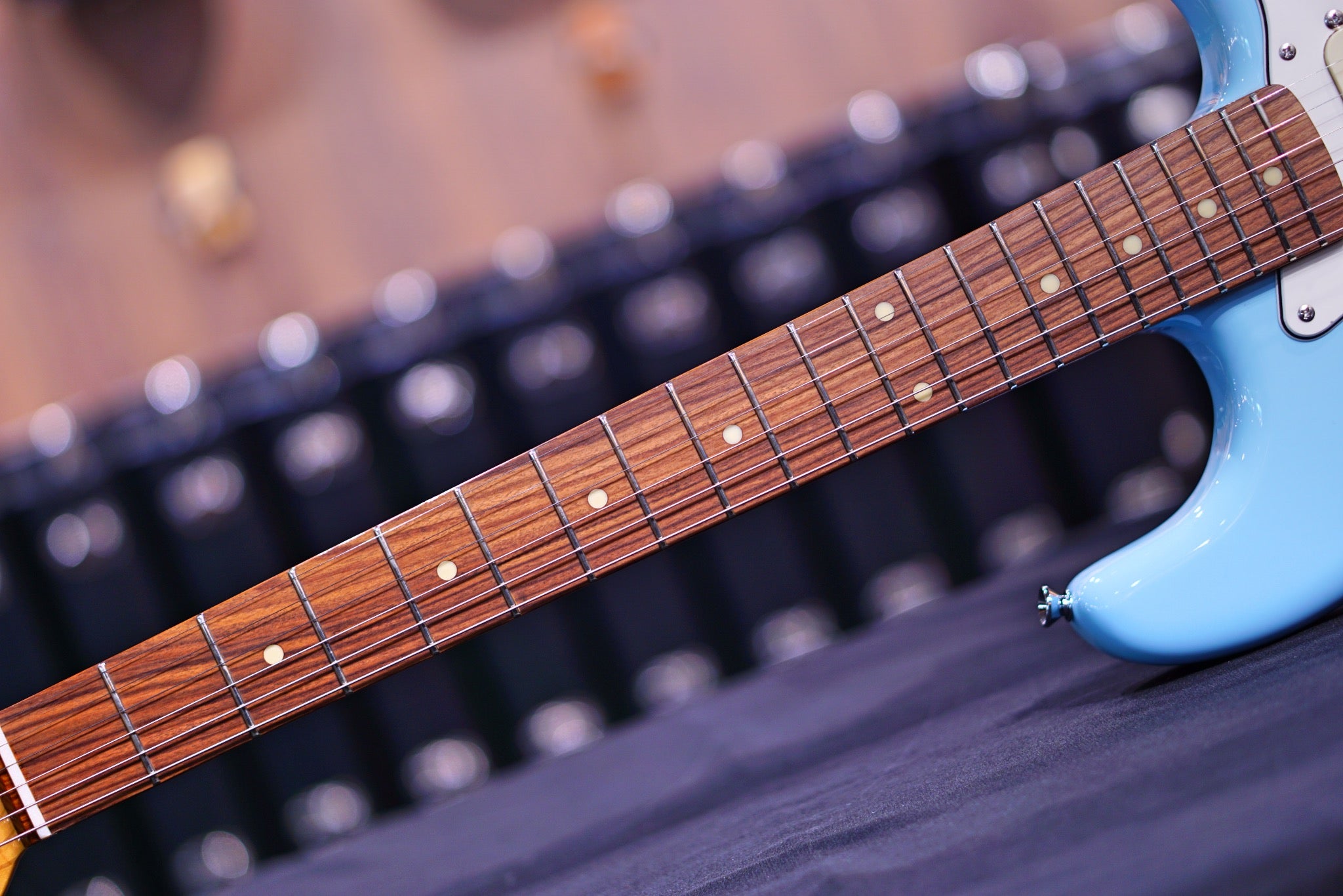 ESP Edwards E-ST-125ALPF Sonic blue ED2151378P - HIENDGUITAR EDWARDS guitar