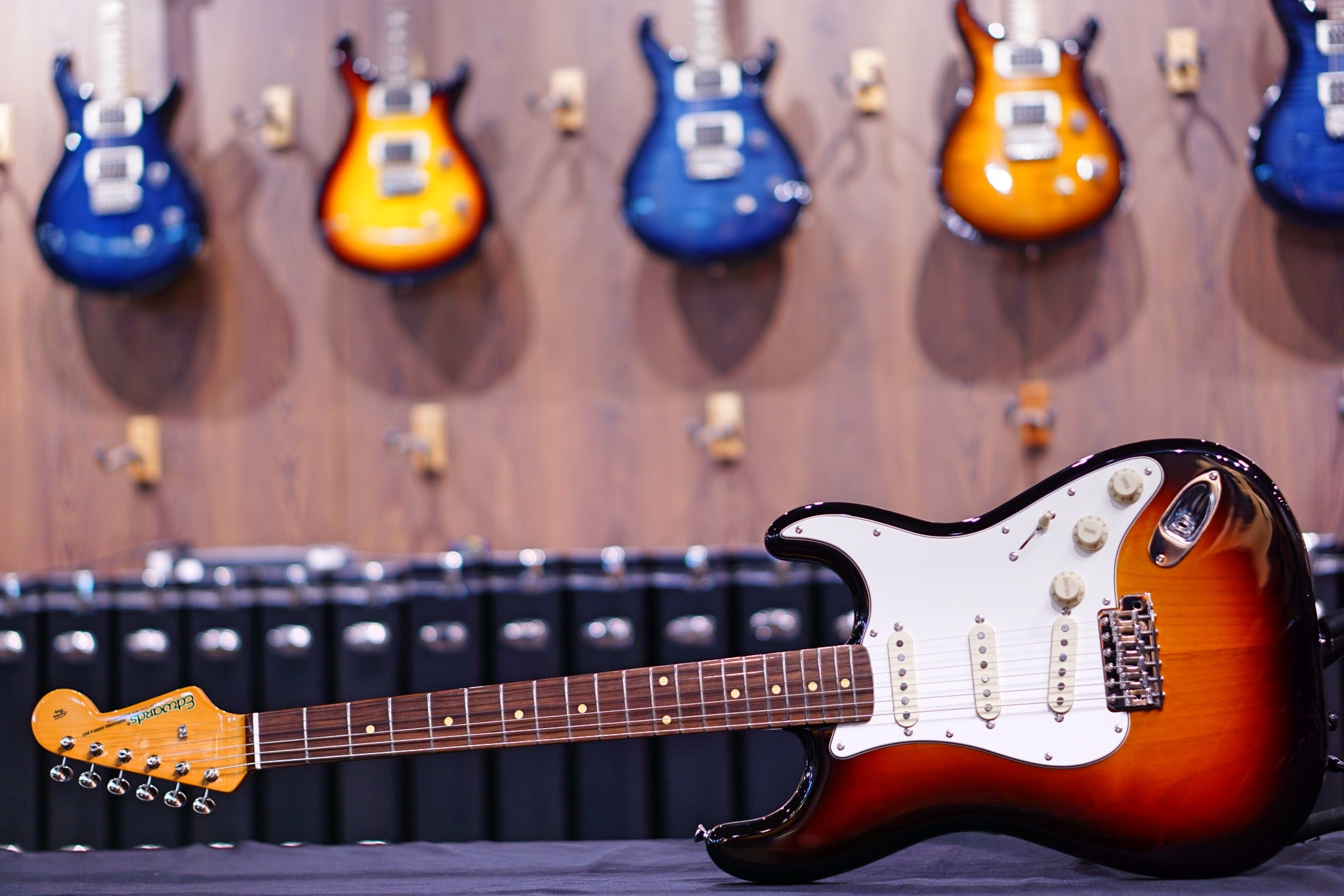 ESP Edwards E-ST-125ALPF 3 tone sunburst ED2120669P - HIENDGUITAR EDWARDS guitar