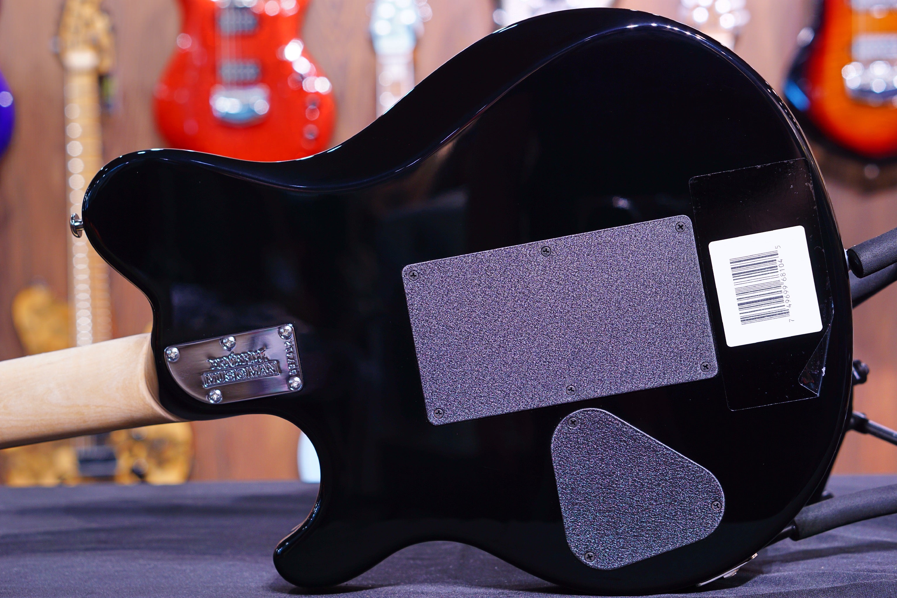 Ernie Ball Music Man Axis - Natural Gloss Flame - Rosewood Matching Headstock G97412 - HIENDGUITAR Musicman GUITAR