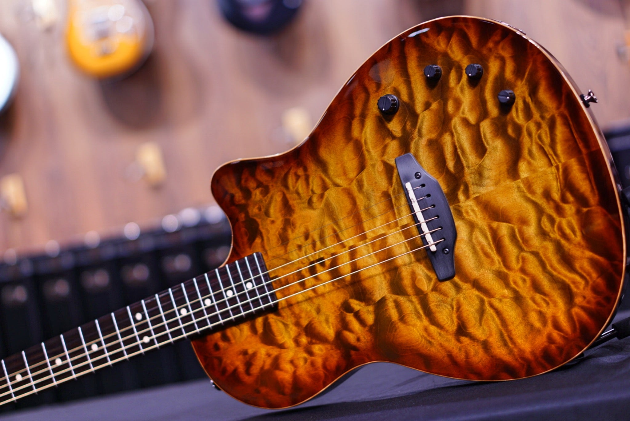 Anderson Crowdster Light Tiger Eye Burst 05-10-22P - HIENDGUITAR Anderson GUITAR