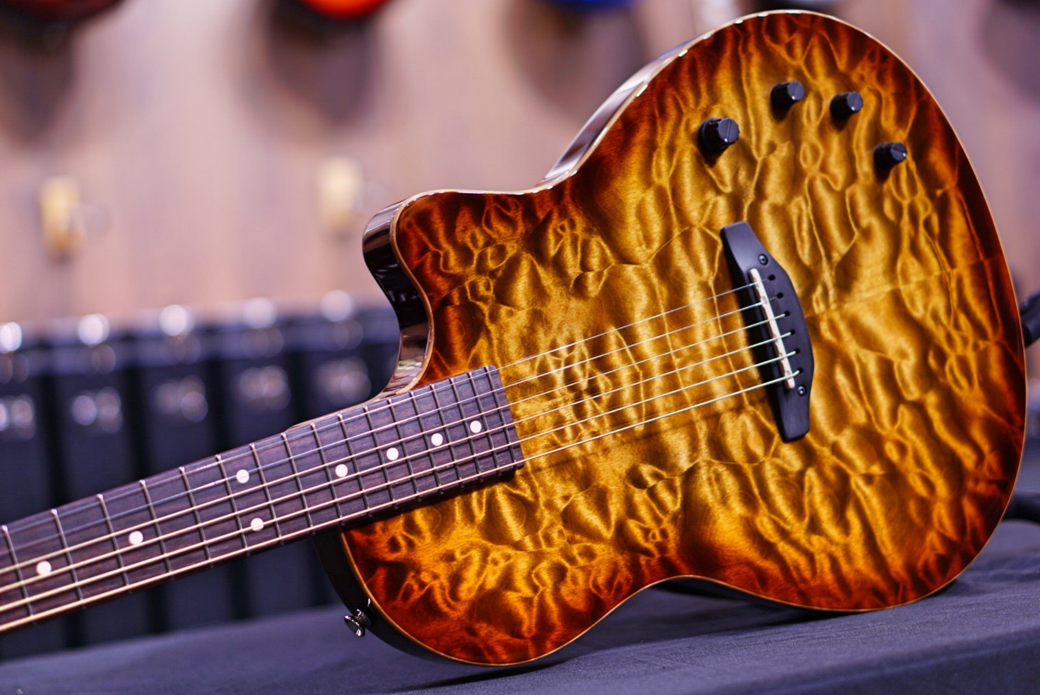 Anderson Crowdster Light Tiger Eye Burst 05-10-22P - HIENDGUITAR Anderson GUITAR